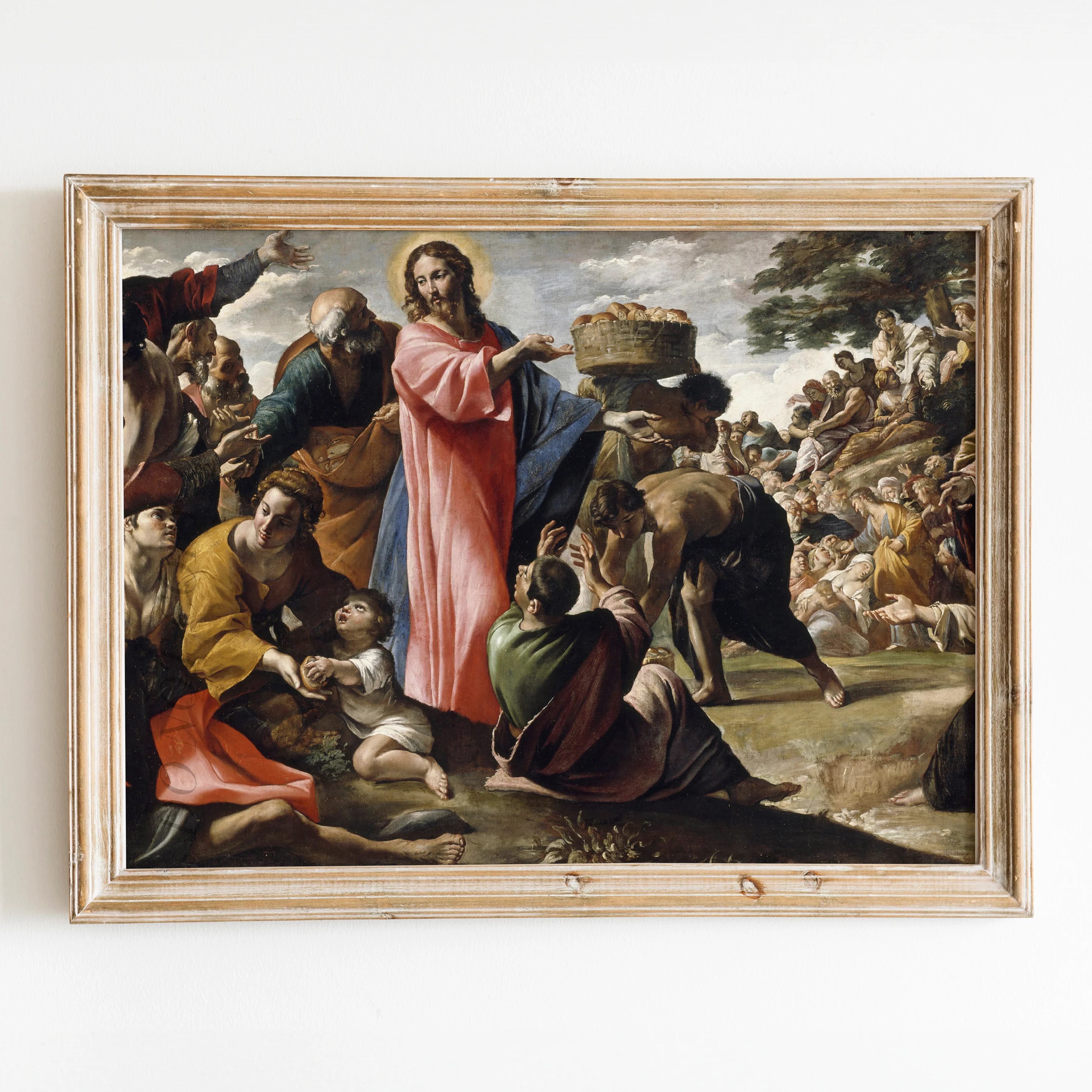 The Multiplication Of The Loaves And Fishes