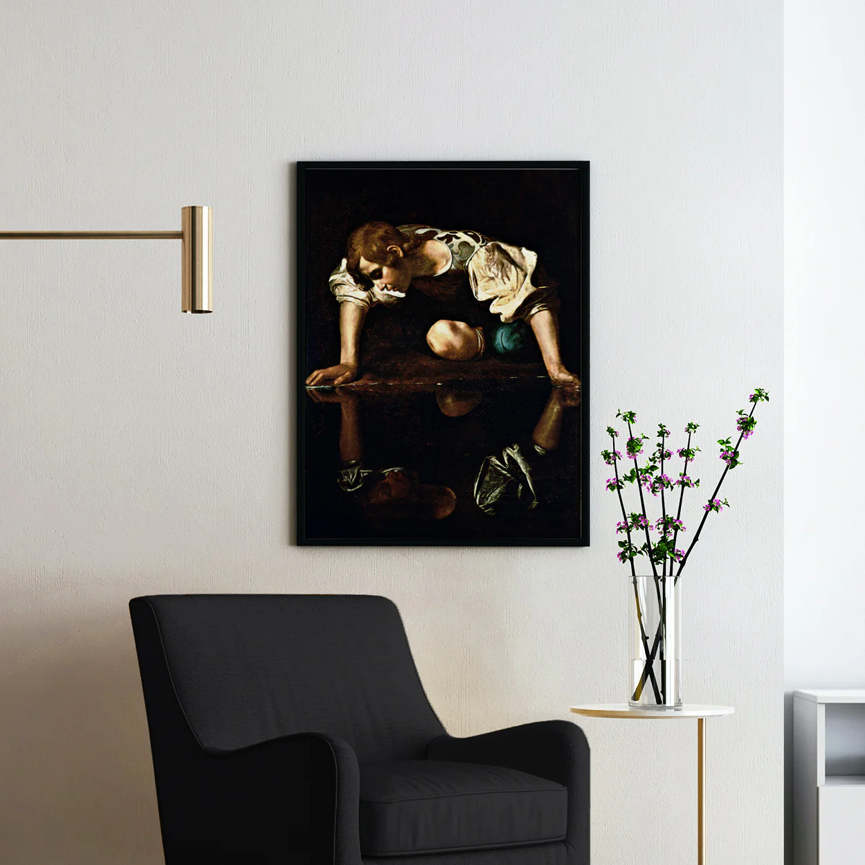 The Narcissist by Caravaggio - Image 2