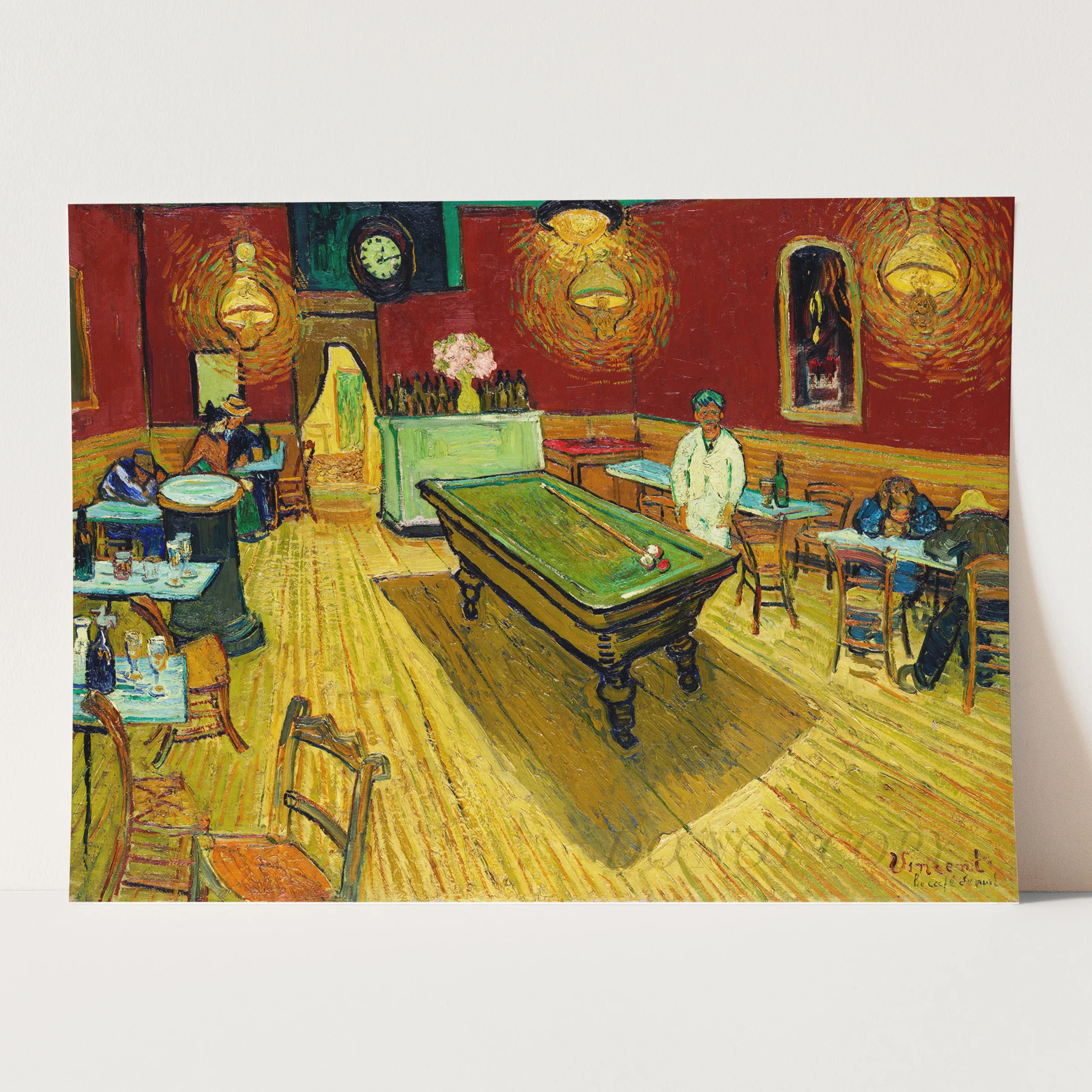 The Night Café (1888) by Van Gogh - Image 3