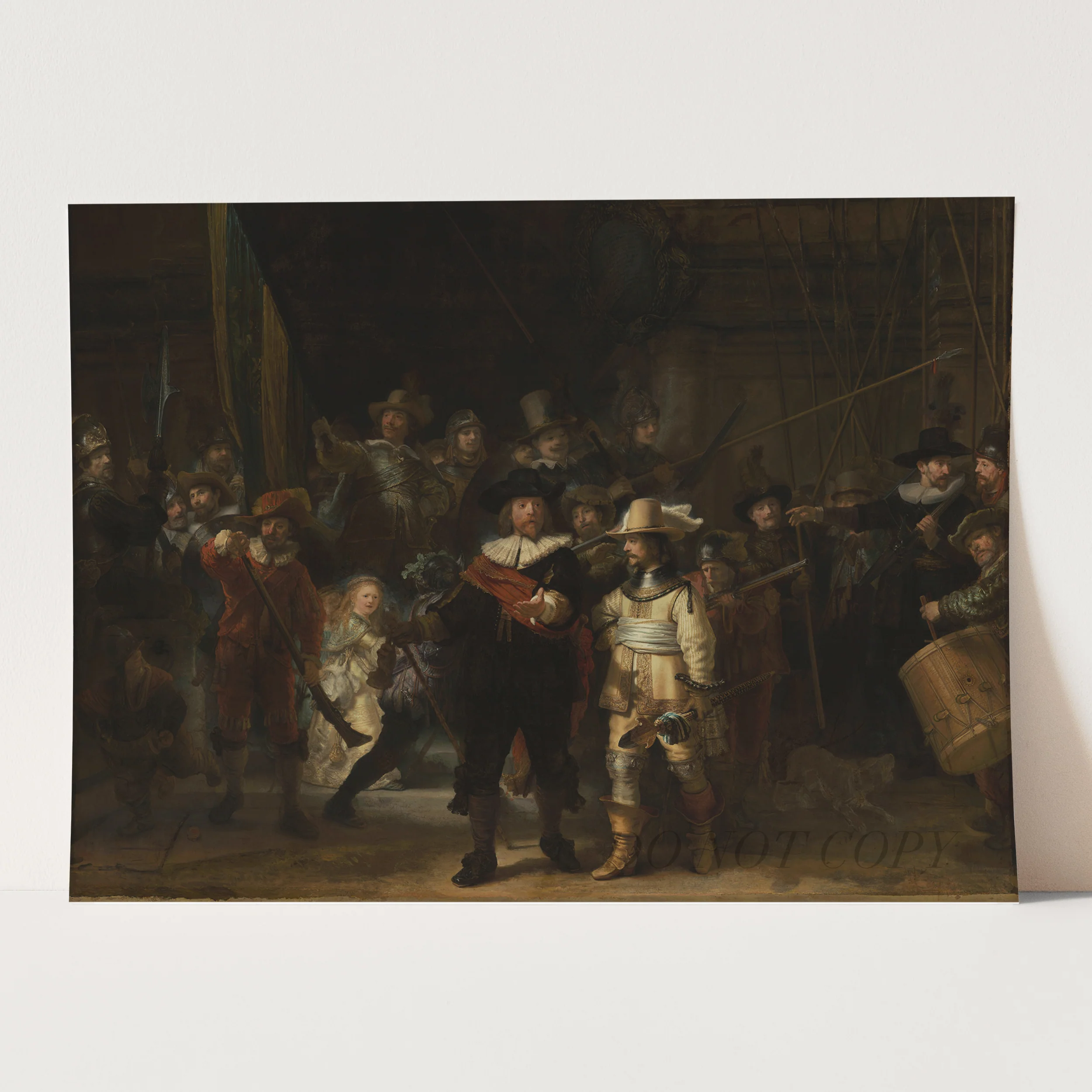 The Night Watch by Rembrandt - Image 3