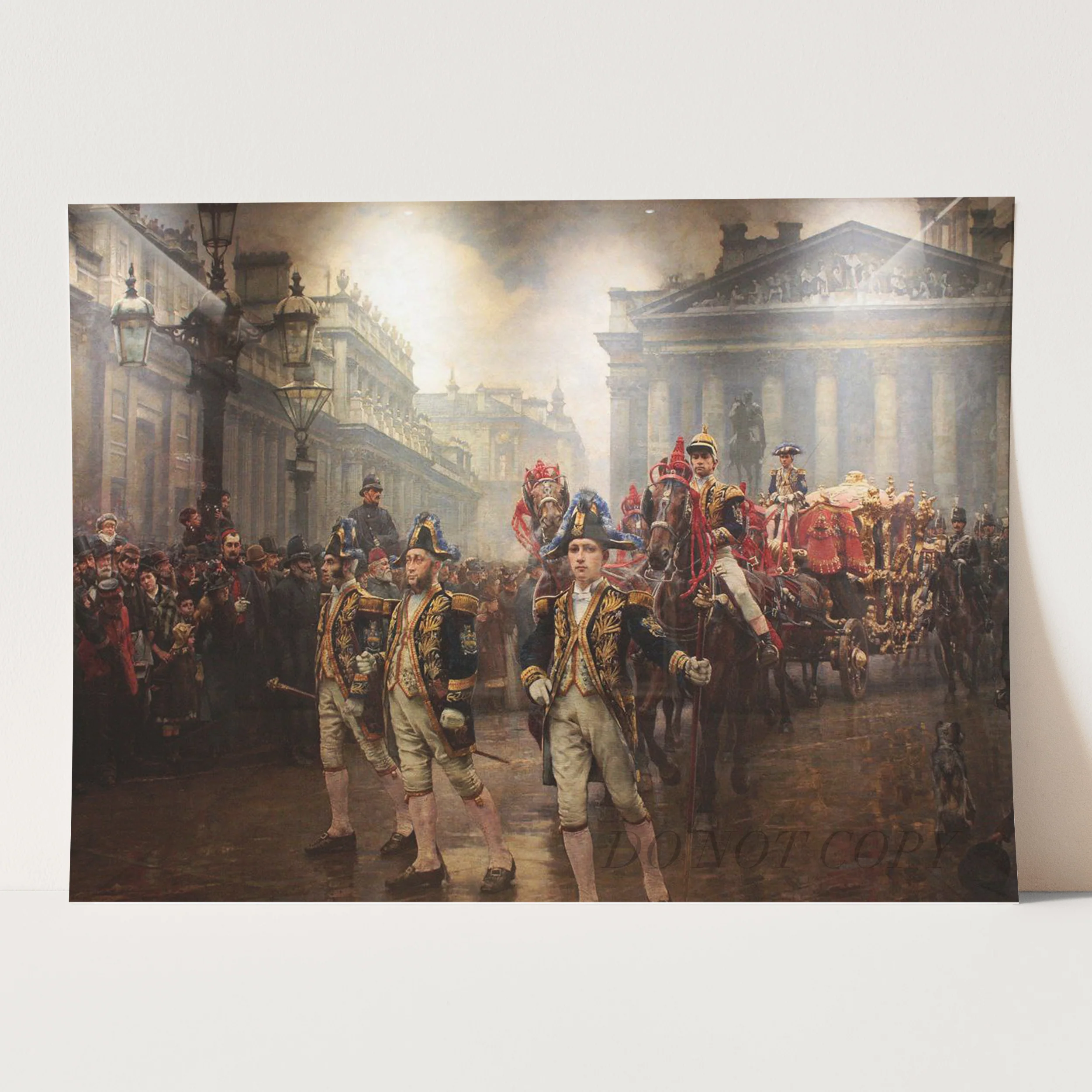 The Ninth of November 1888 (1890) by William Logsdail - Image 3