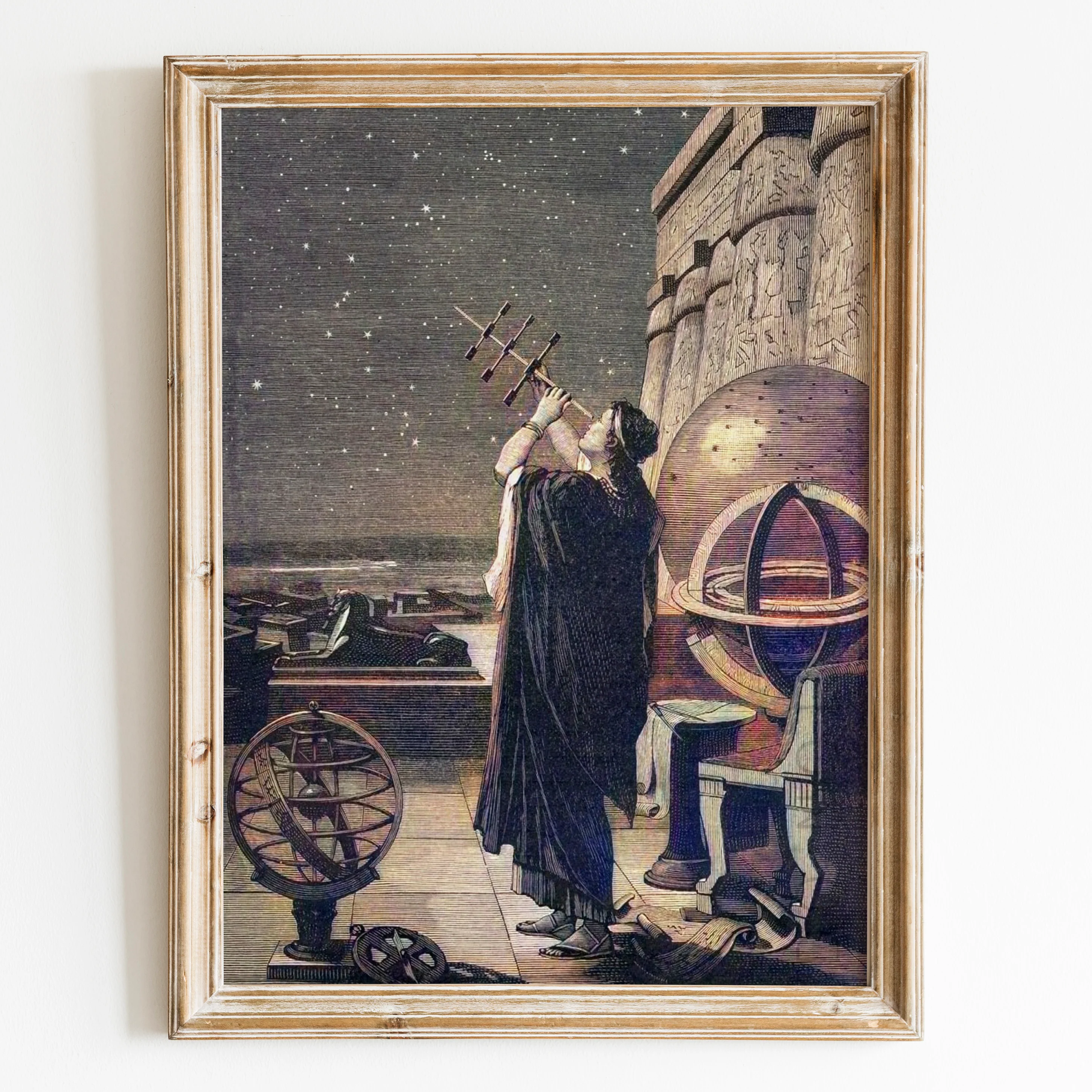 The Observatory of Alexandria (1880) by Camille Flammarion