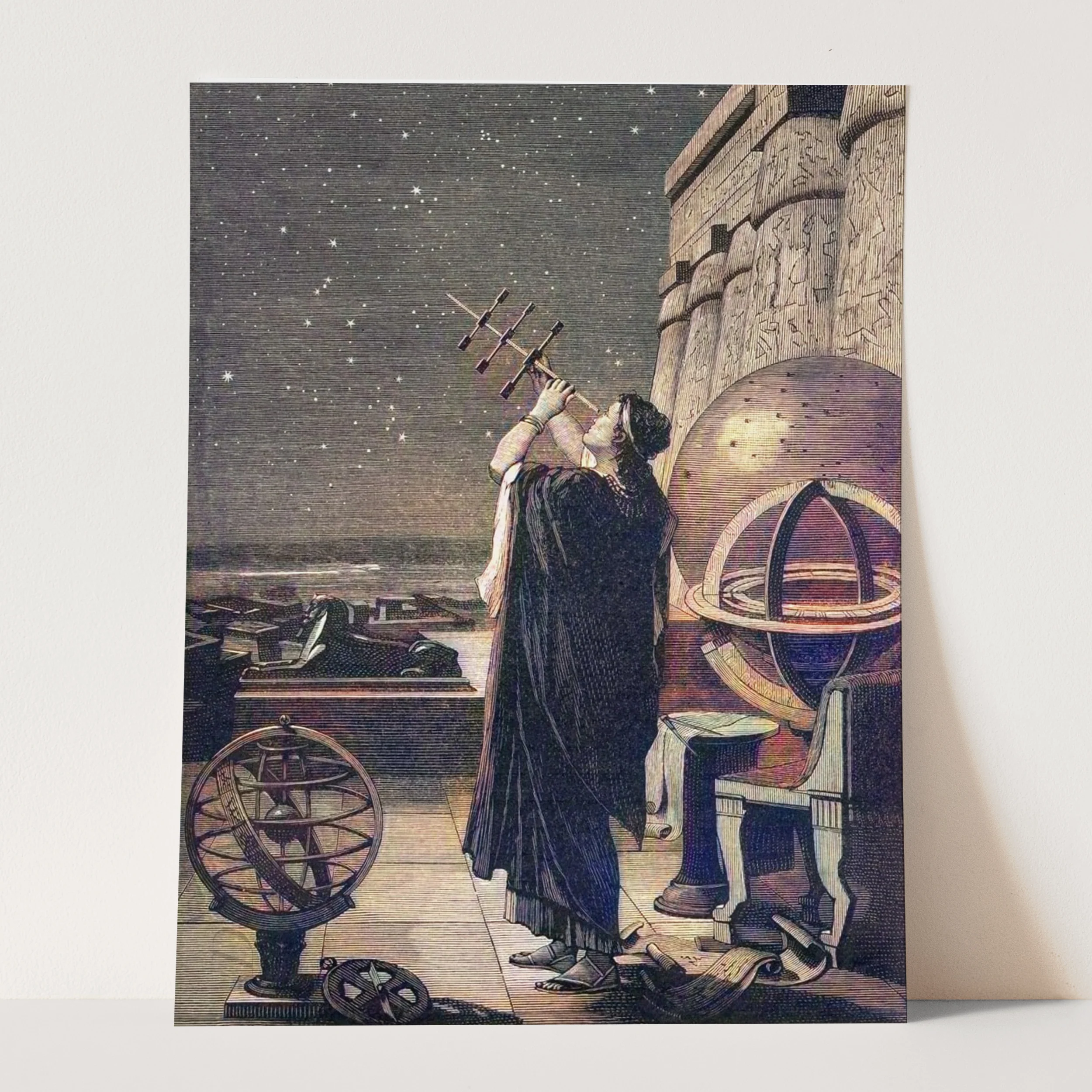 The Observatory of Alexandria (1880) by Camille Flammarion - Image 3