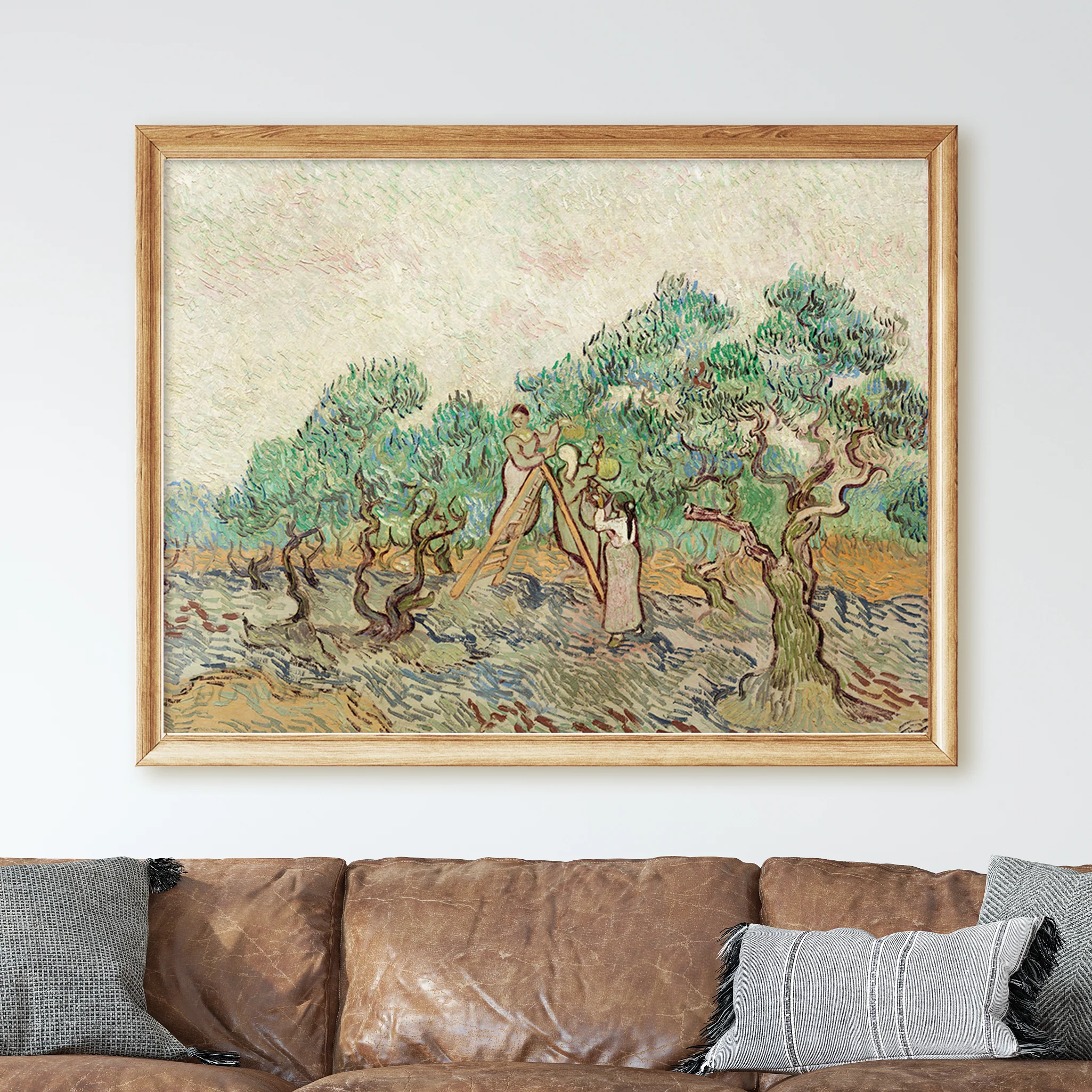 The Olive Orchard (1889) by Van Gogh - Image 2