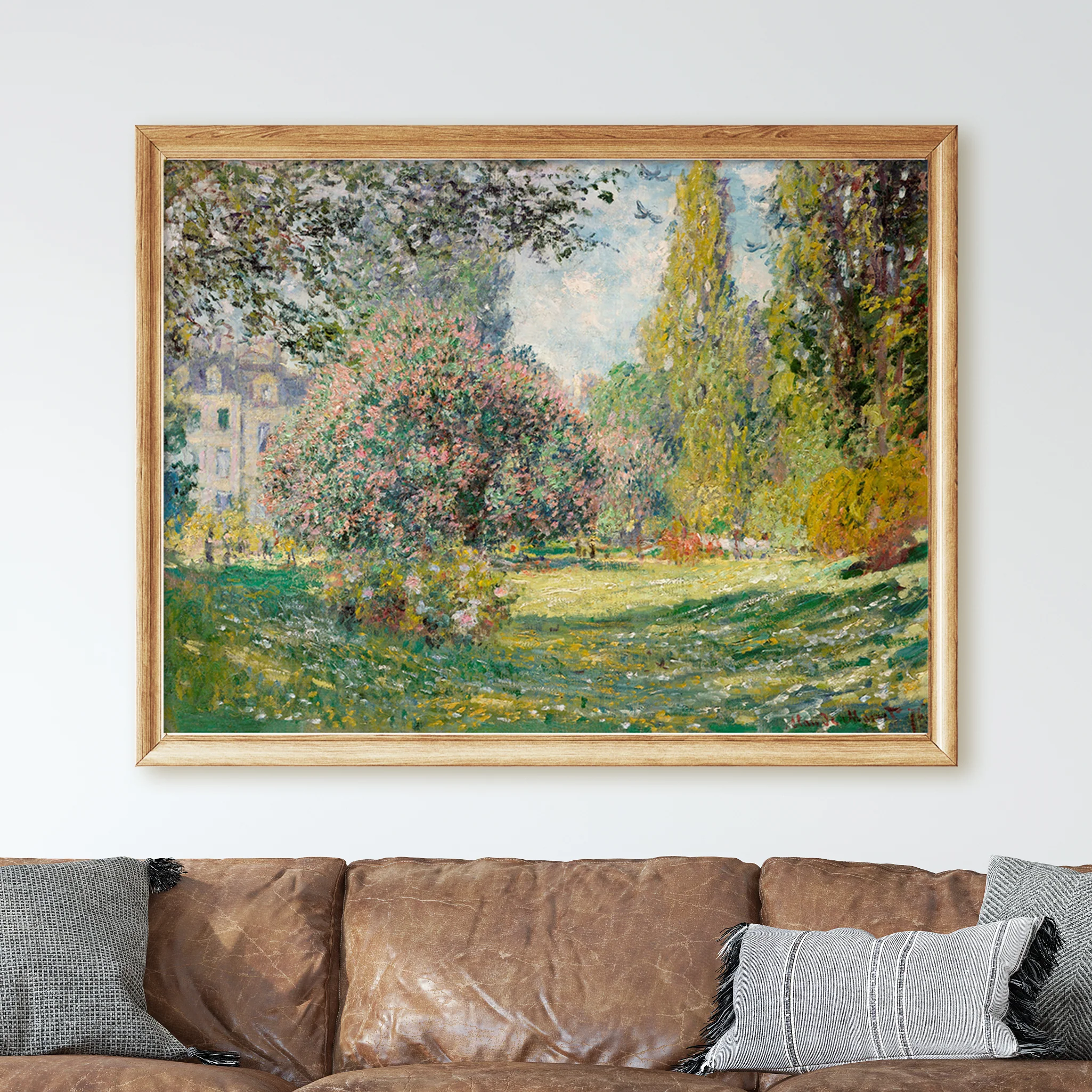 The Parc Monceau (1876) by Claude Monet - Image 2