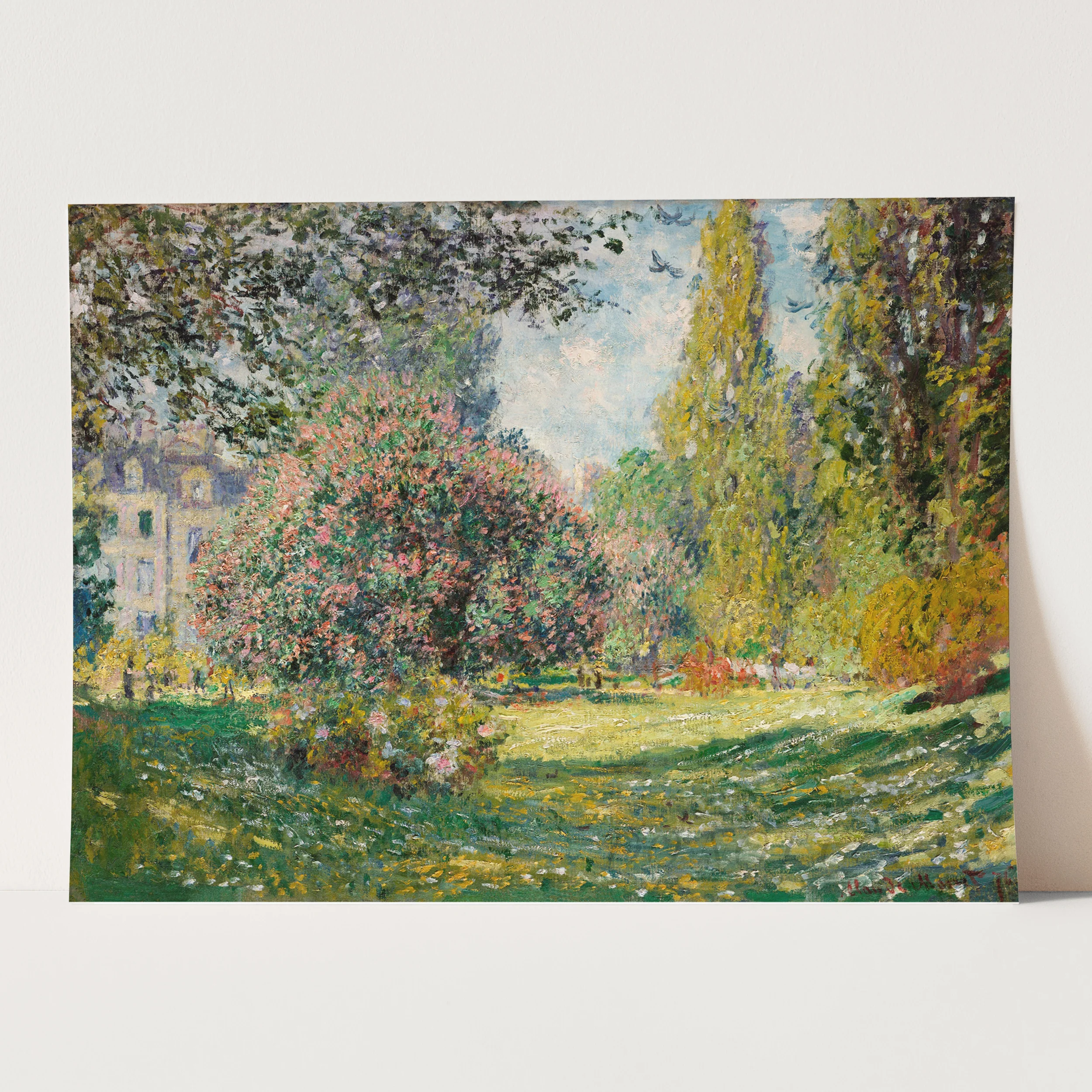 The Parc Monceau (1876) by Claude Monet - Image 3