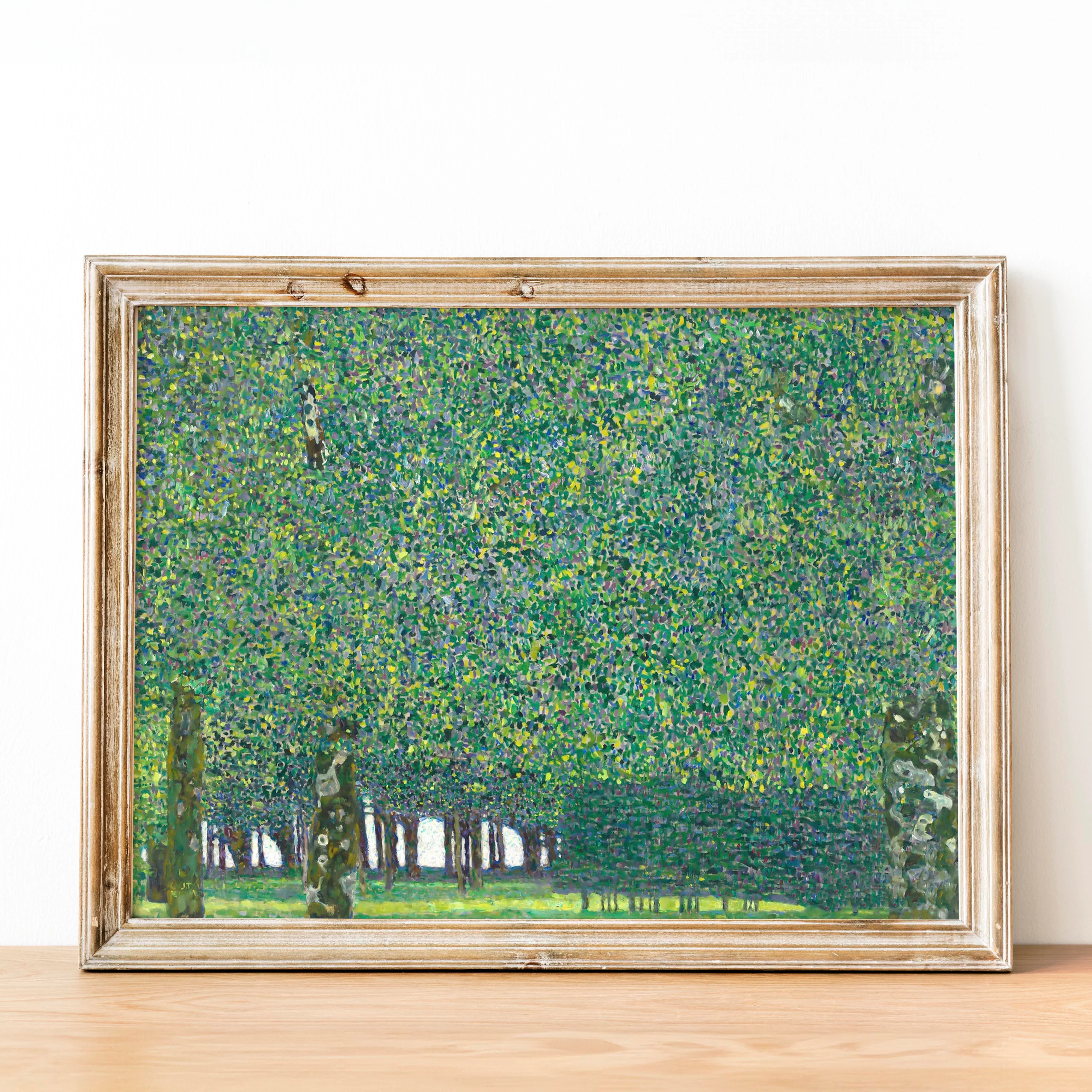 The Park by Gustav Klimt - Image 2