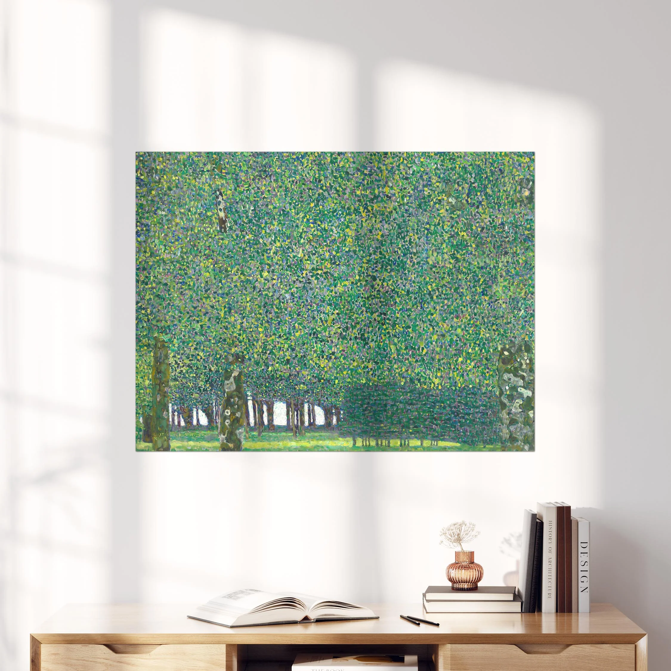 The Park by Gustav Klimt - Image 4