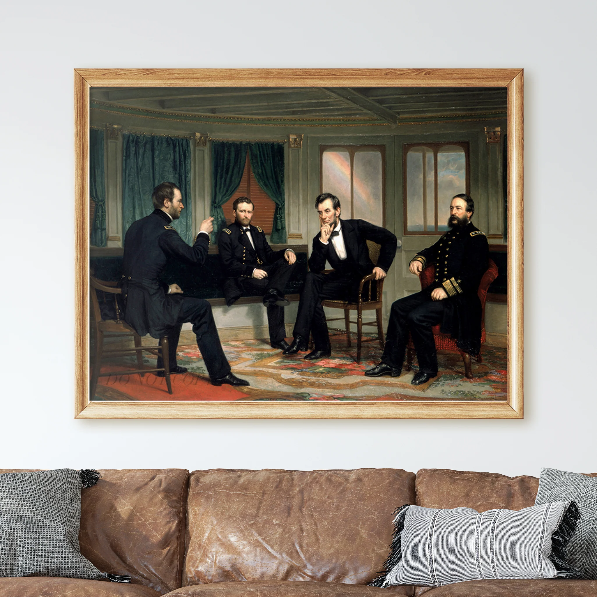 The Peacemakers 1868 by George P.A. Healy - Image 2