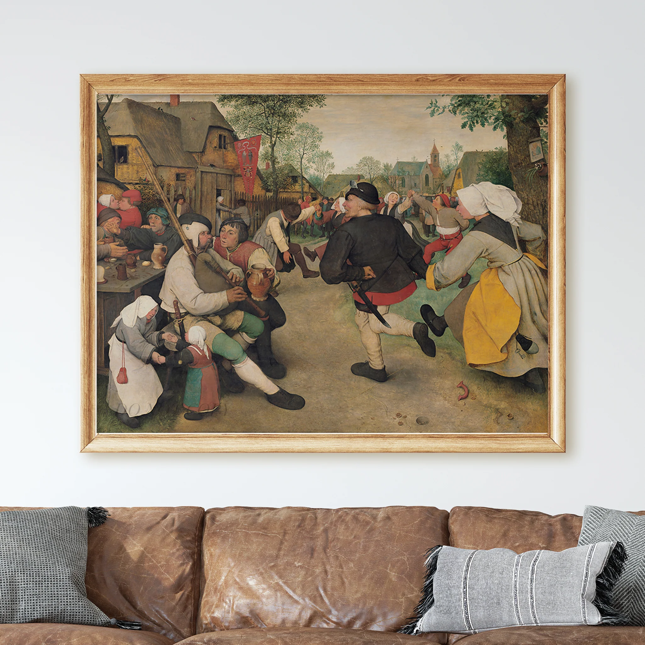 The Peasant Dance by Pieter Bruegel the Elder - Image 2