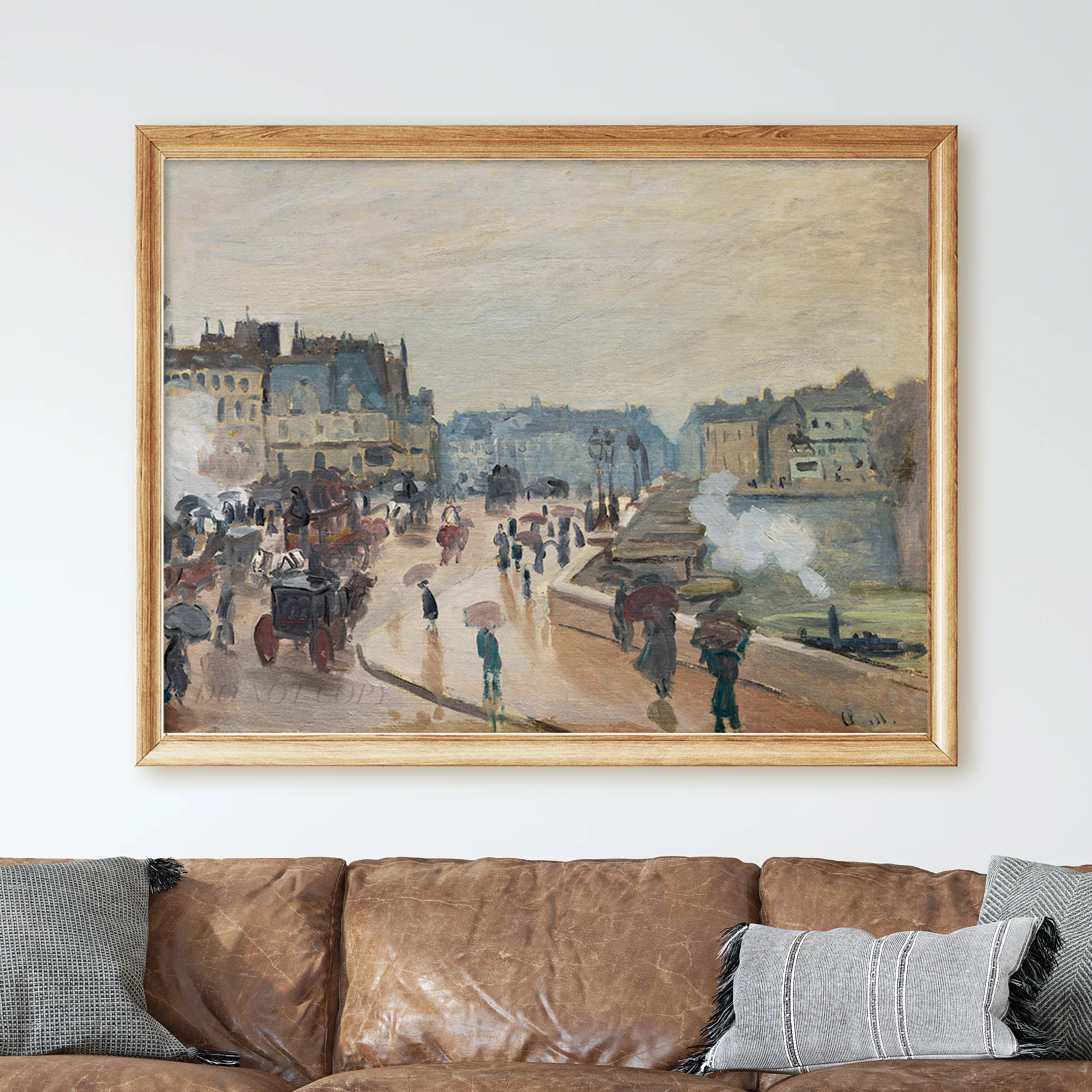 The Pont Neuf (1871) by Claude Monet - Image 2