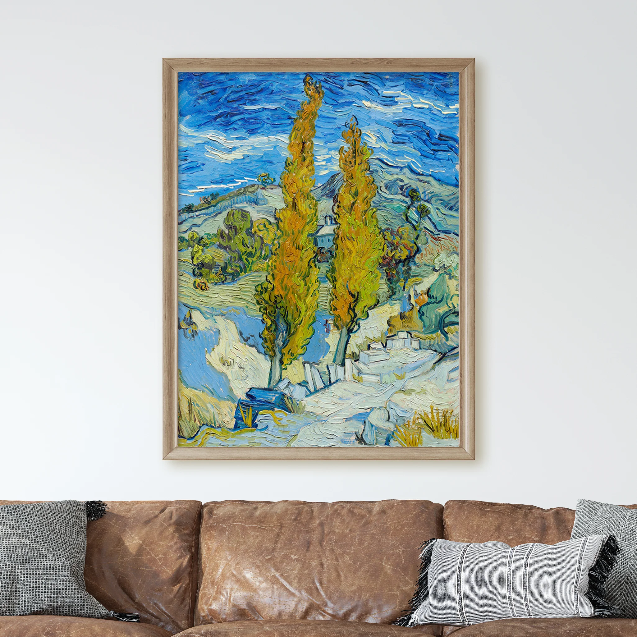 The Poplars at Saint-Rémy (1889) by Van Gogh - Image 2