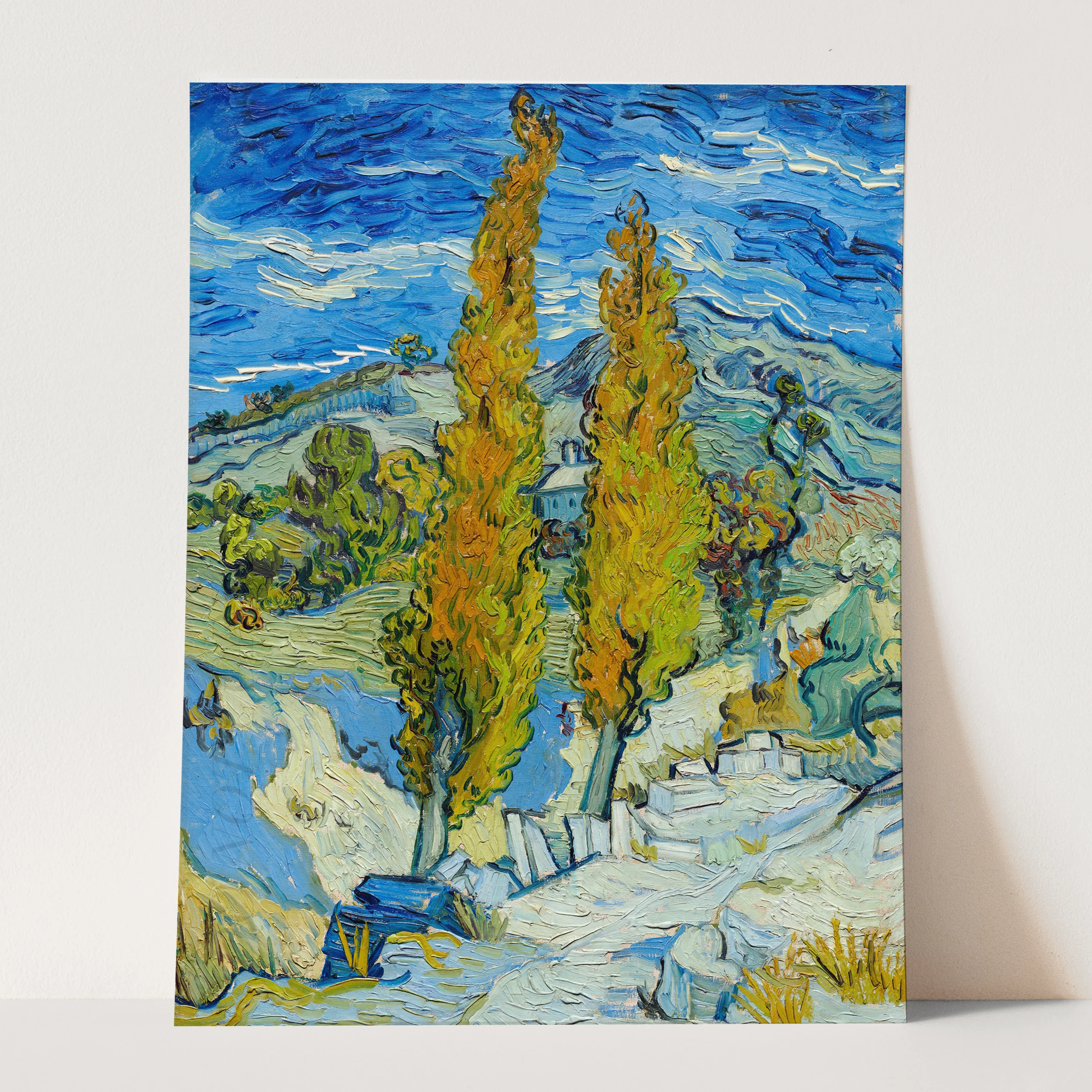 The Poplars at Saint-Rémy (1889) by Van Gogh - Image 3