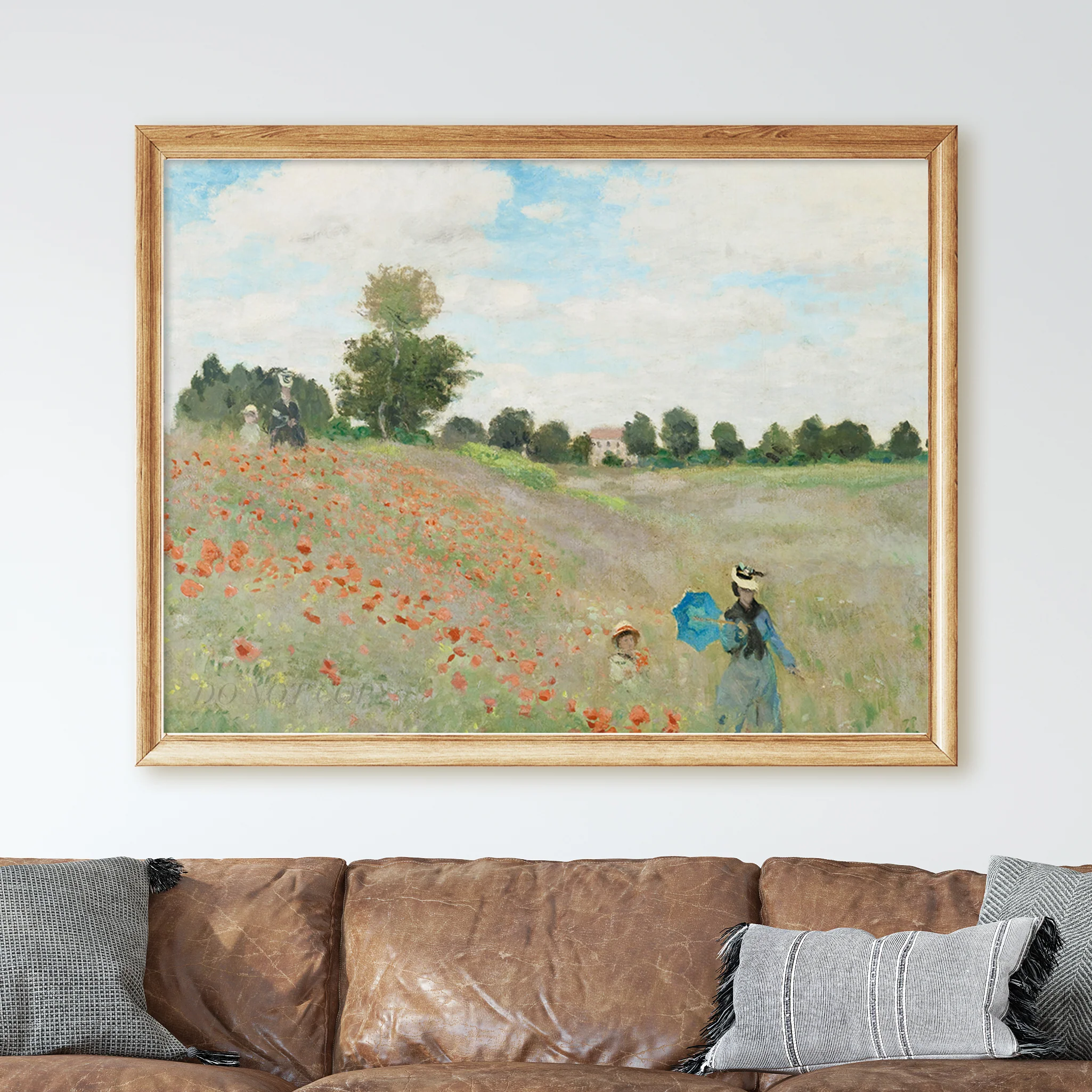 The Poppy Field near Argenteuil (1873) by Claude Monet - Image 2