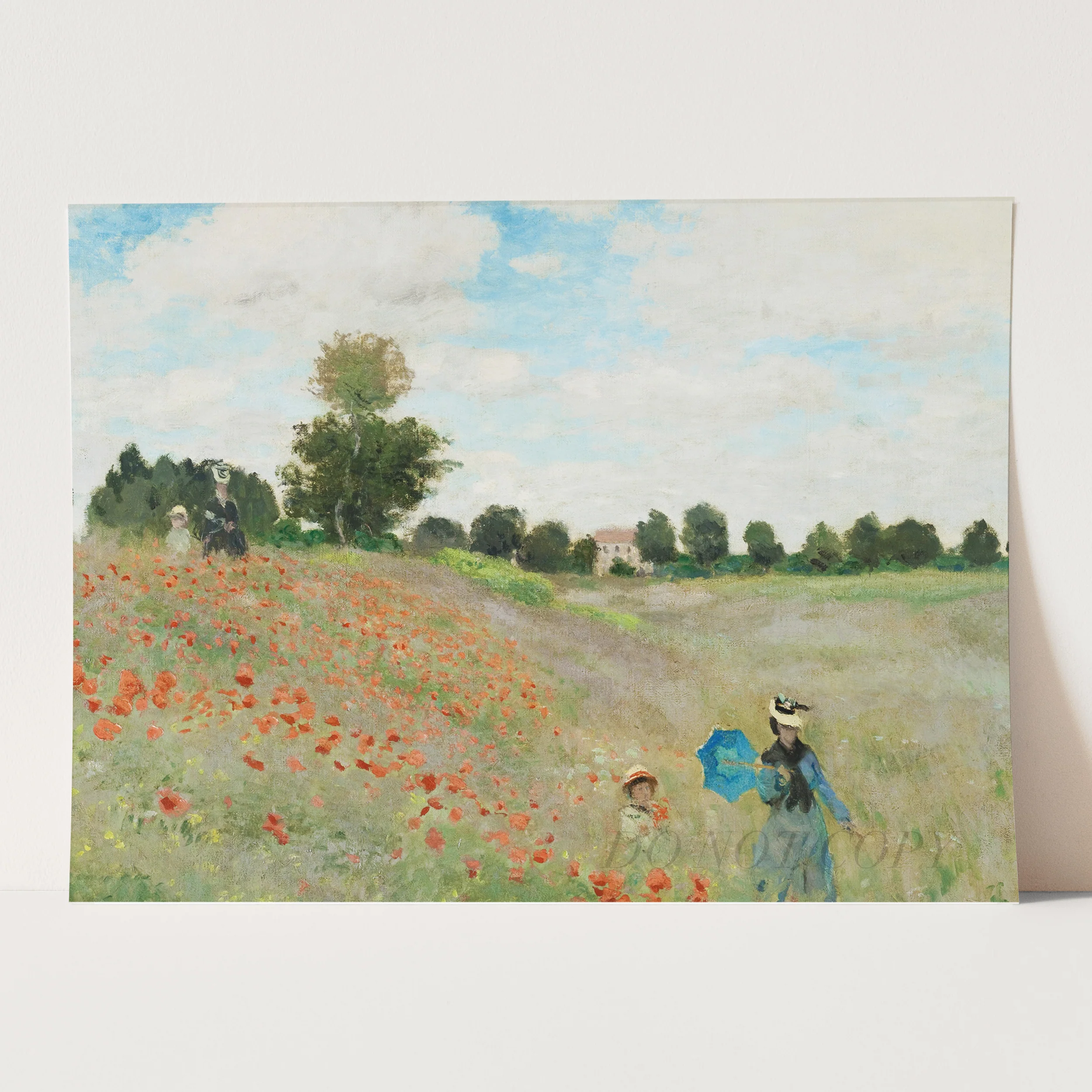 The Poppy Field near Argenteuil (1873) by Claude Monet - Image 3