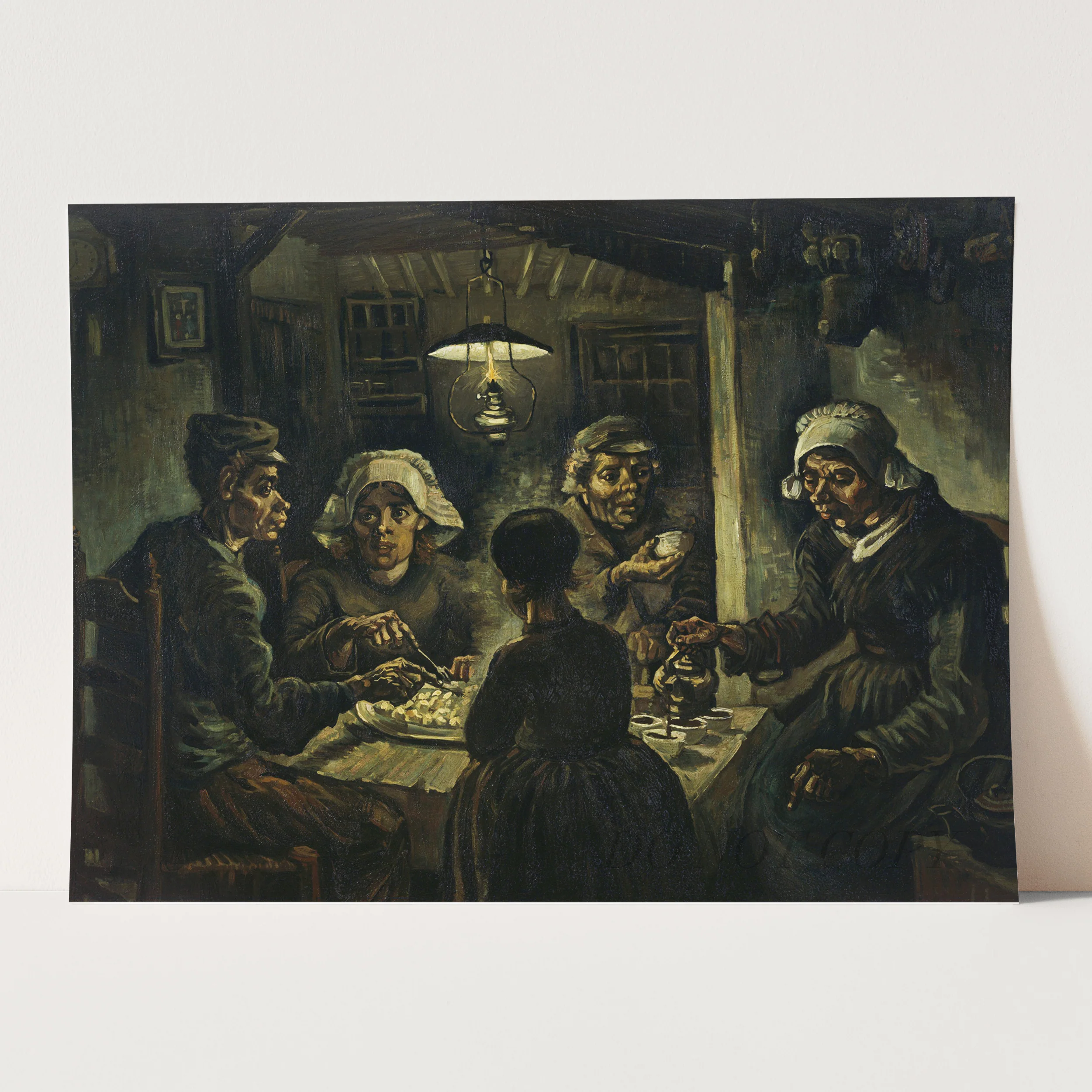 The Potato Eaters (1885) by Van Gogh - Image 3