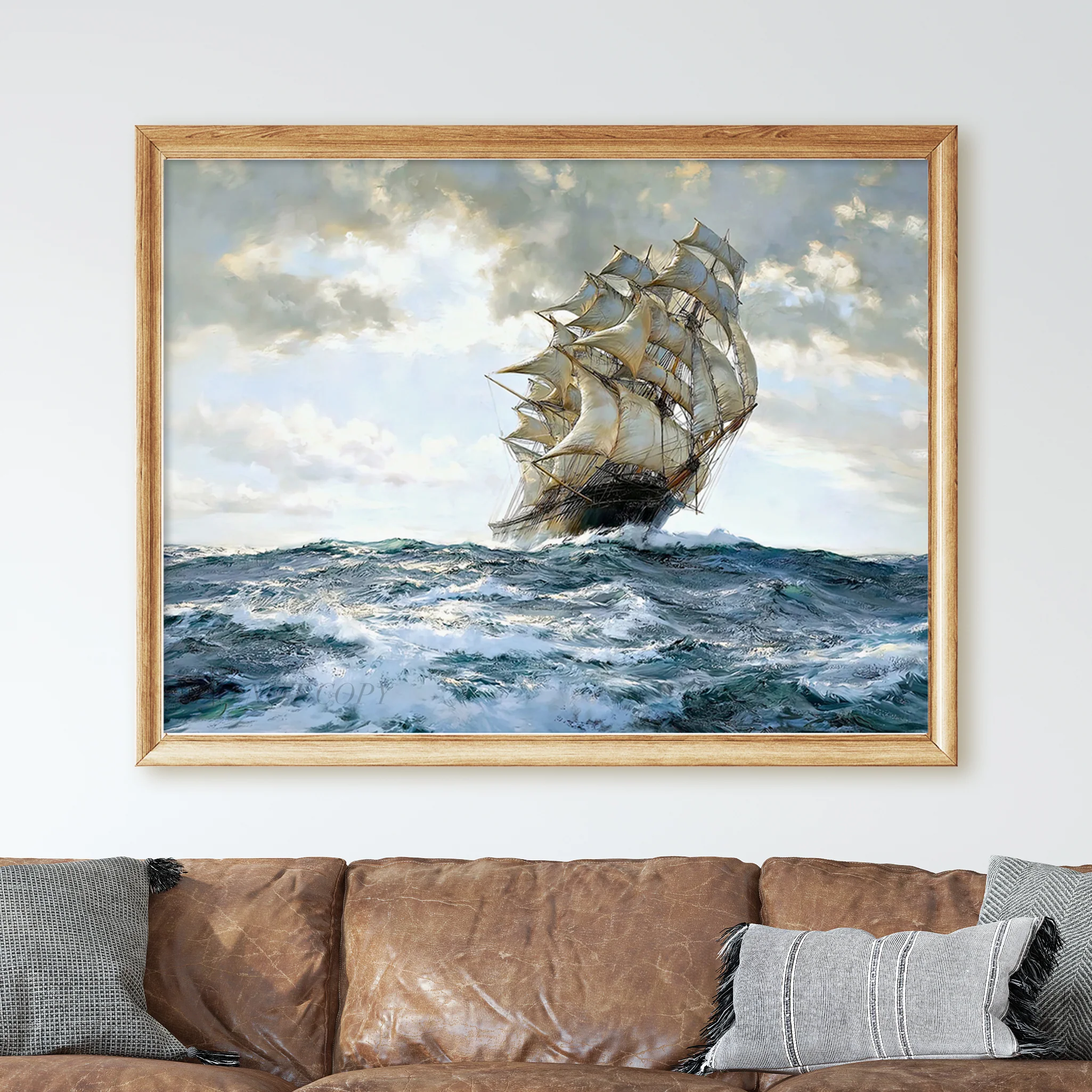 The Proud Ship by Montague Dawson - Image 2