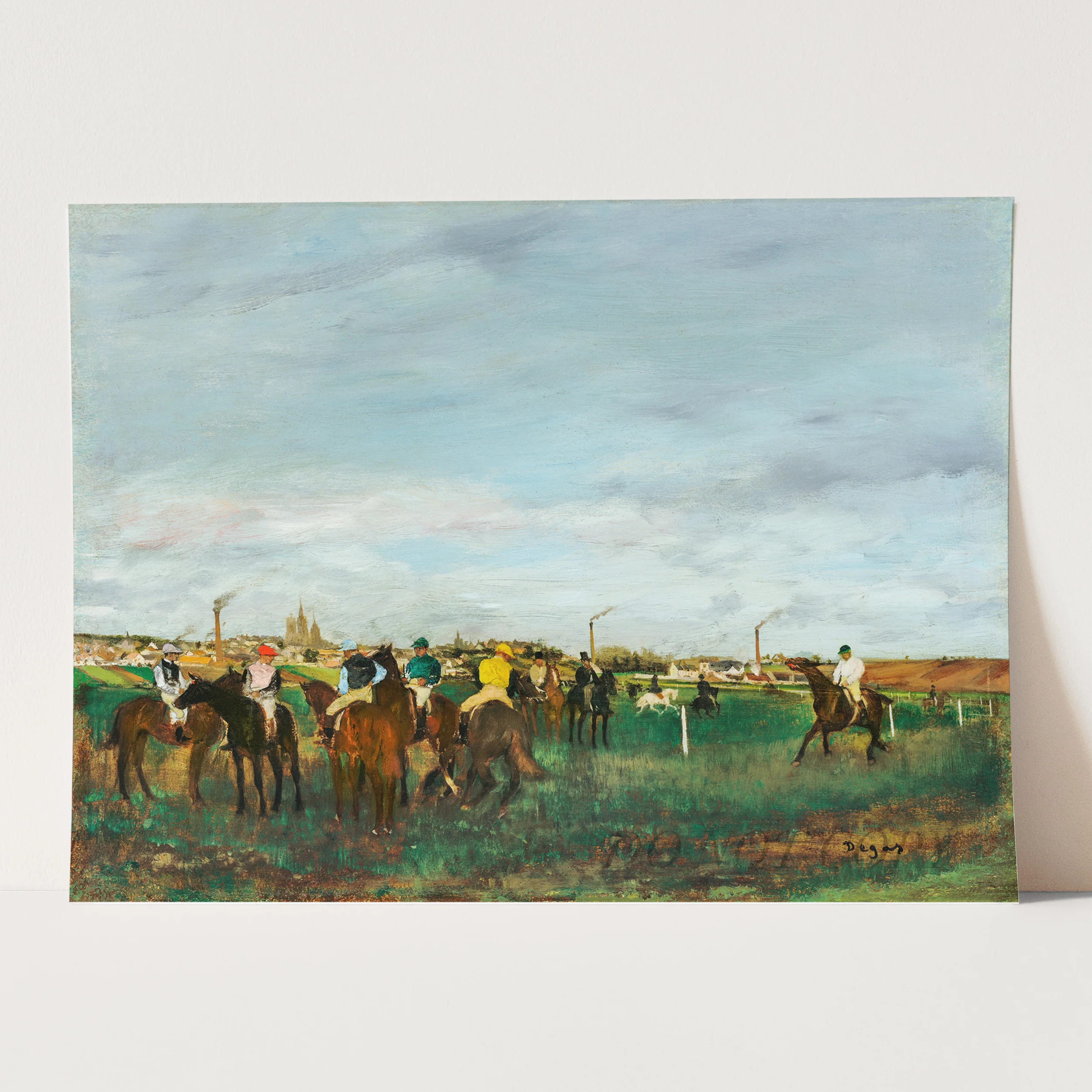 The Races (1871–1872) by Edgar Degas - Image 3