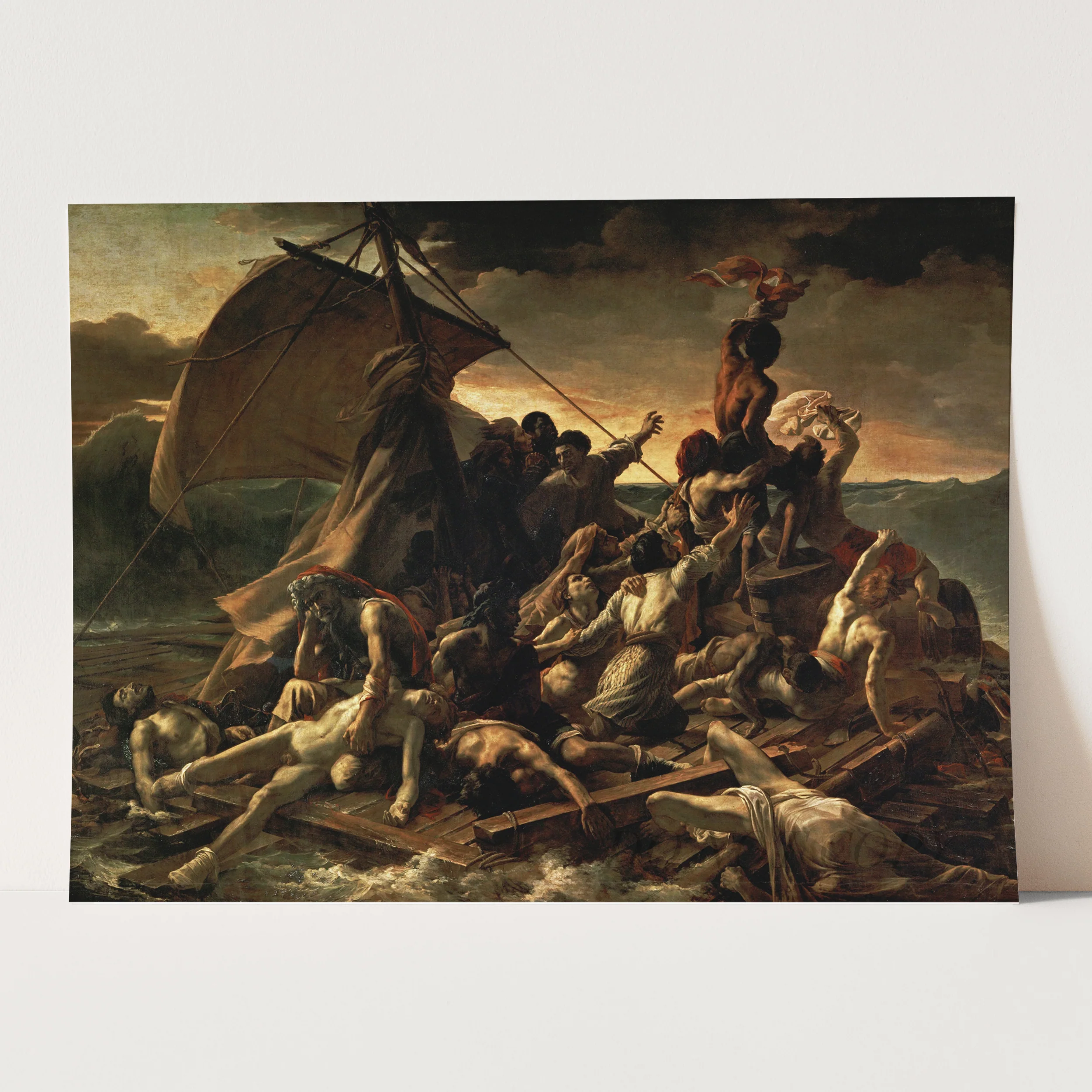 The Raft of the Medusa (1818-1819) by Théodore Géricault - Image 3