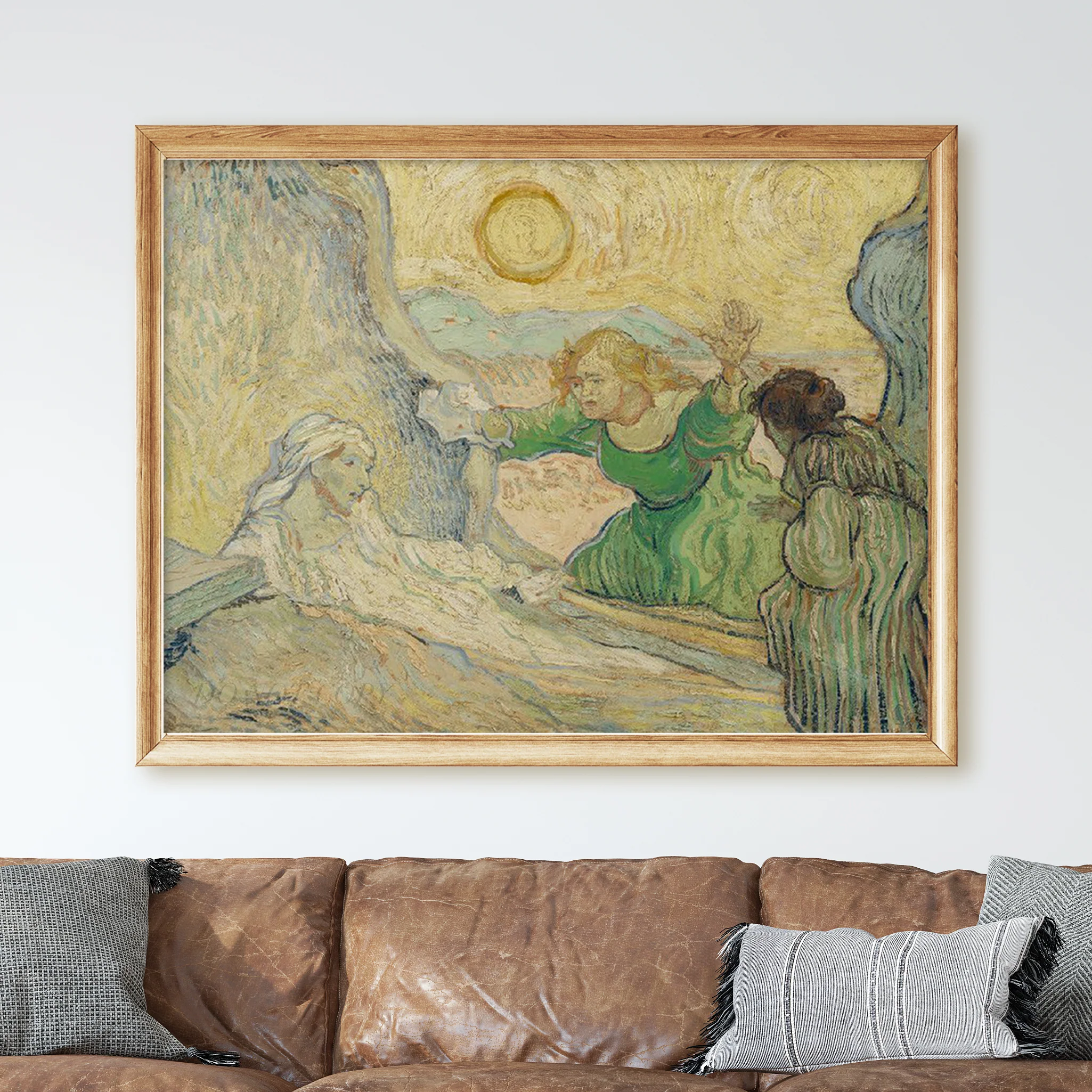 The Raising of Lazarus (1890) by Van Gogh - Image 2
