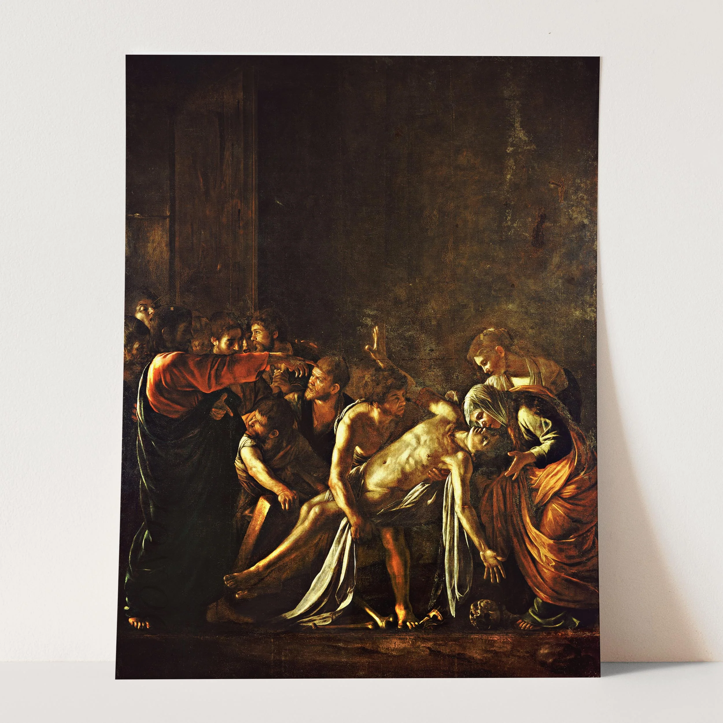The Raising Of Lazarus by Caravaggio - Image 3