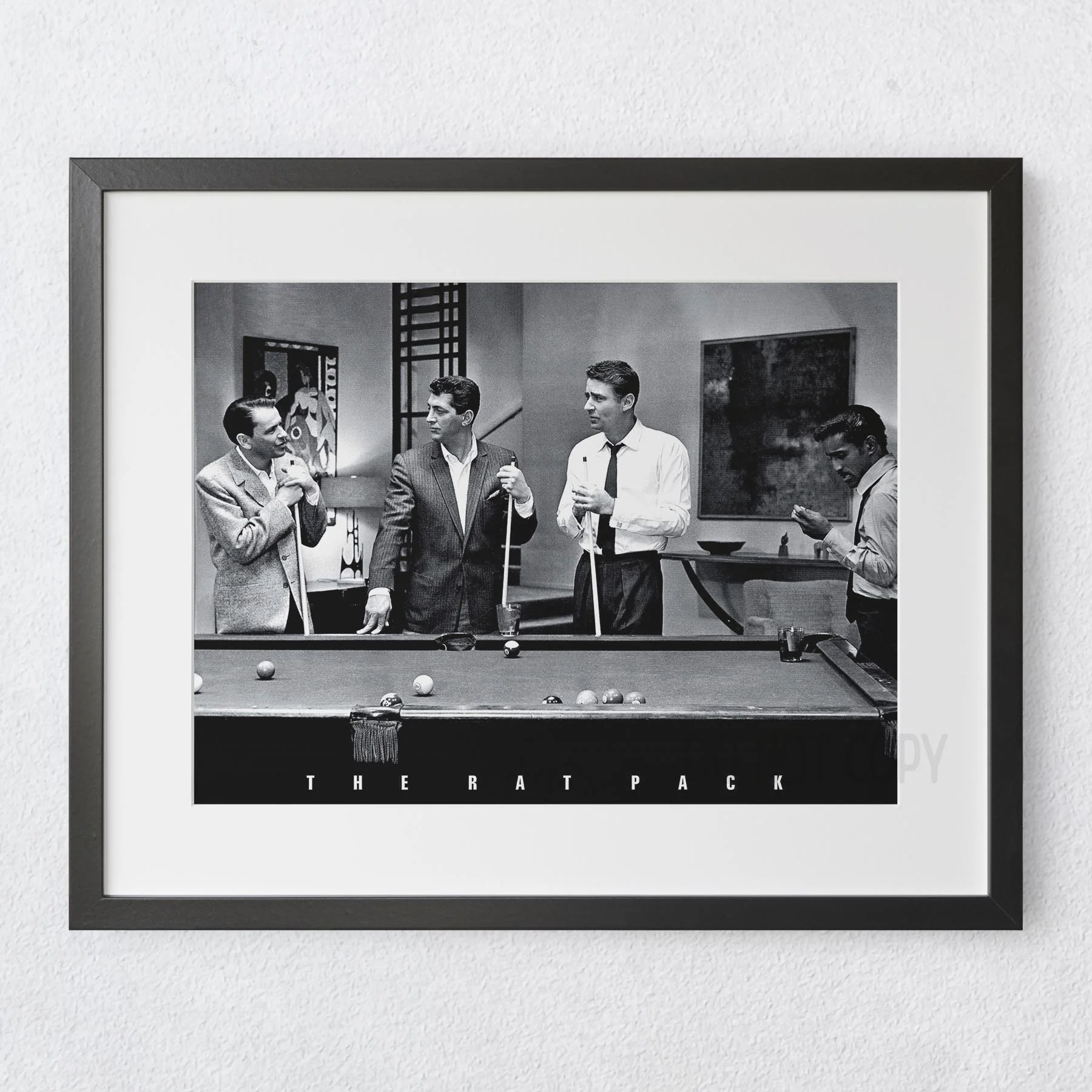 The Rat Pack Playing Pool - Image 5