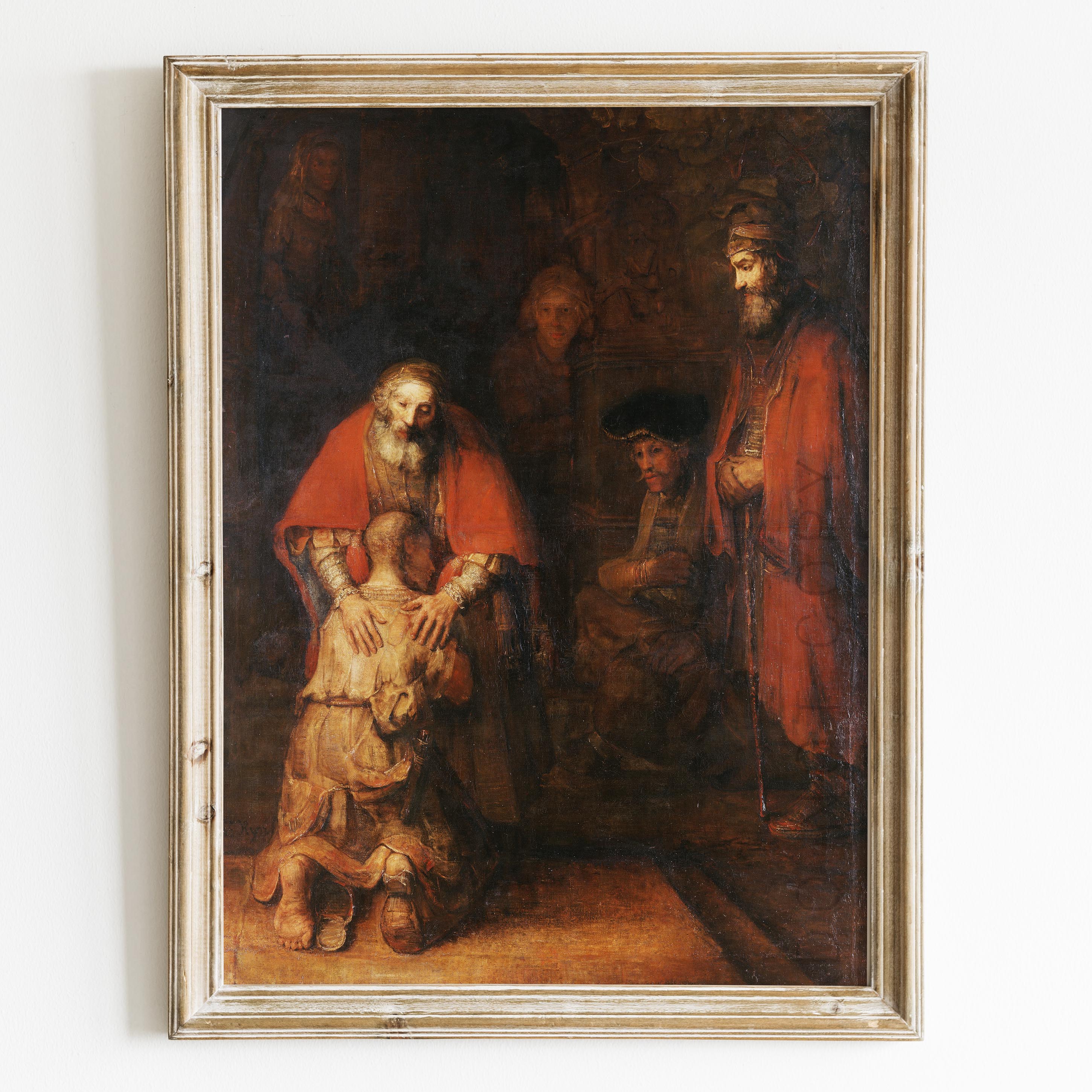 The Return of the Prodigal Son, 1669 by Rembrandt
