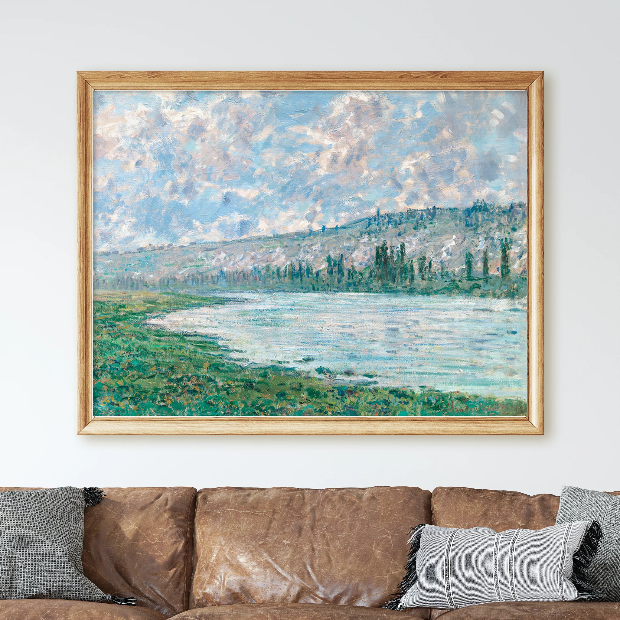 The Seine at Vétheuil (1880) by Claude Monet - Image 2