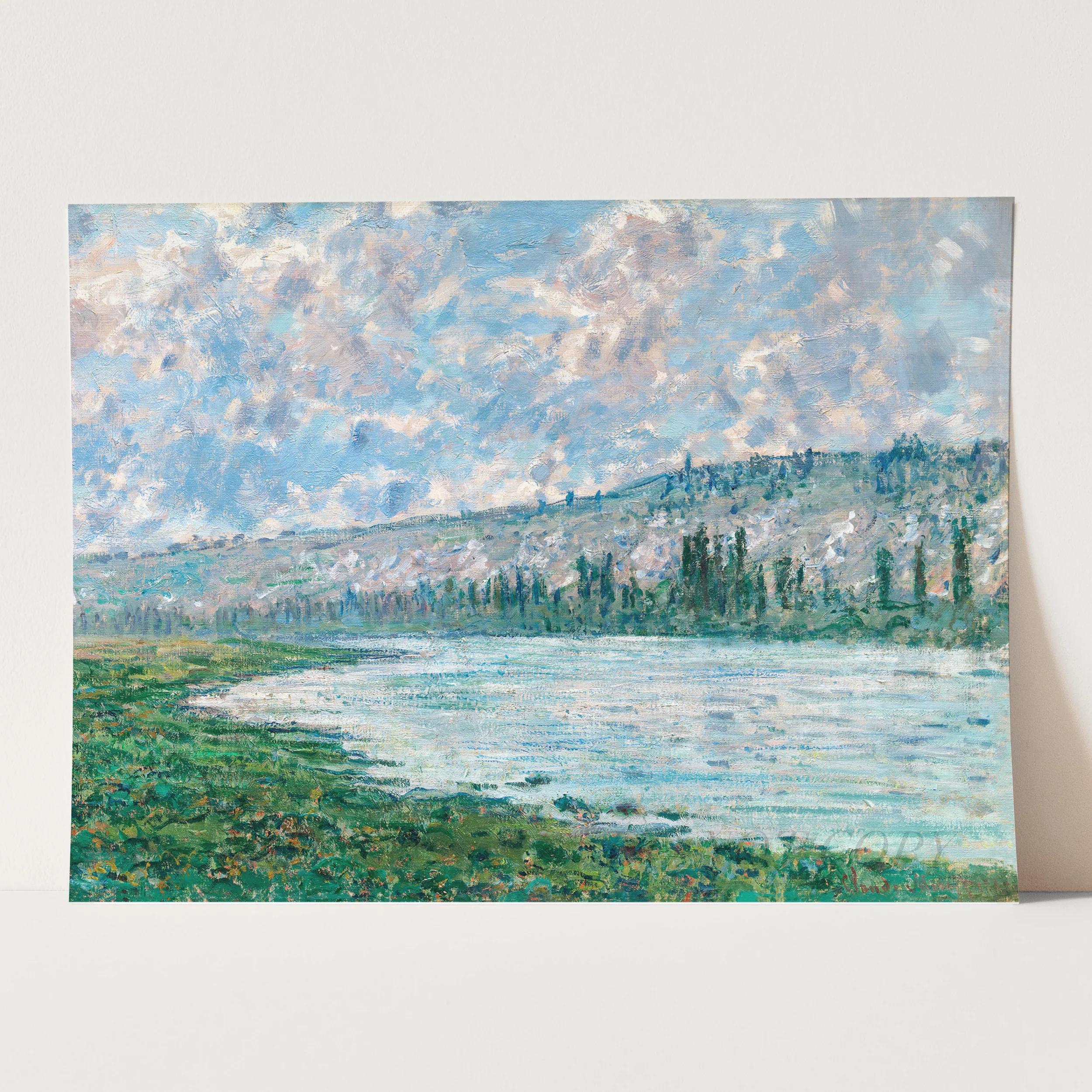 The Seine at Vétheuil (1880) by Claude Monet - Image 3