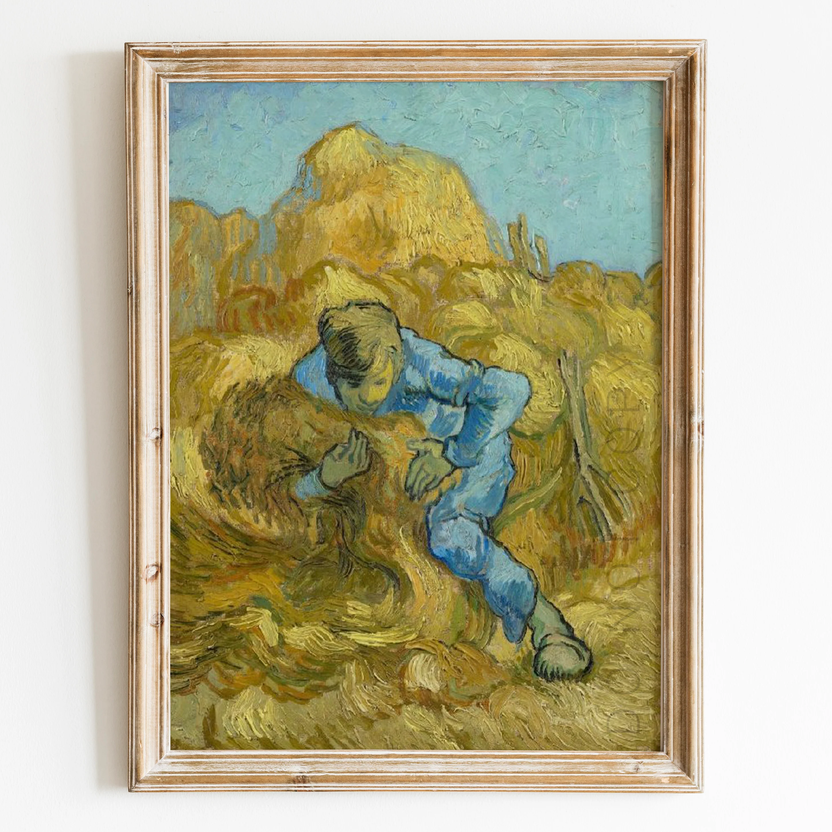 The Sheaf-Binder (1889) by Van Gogh