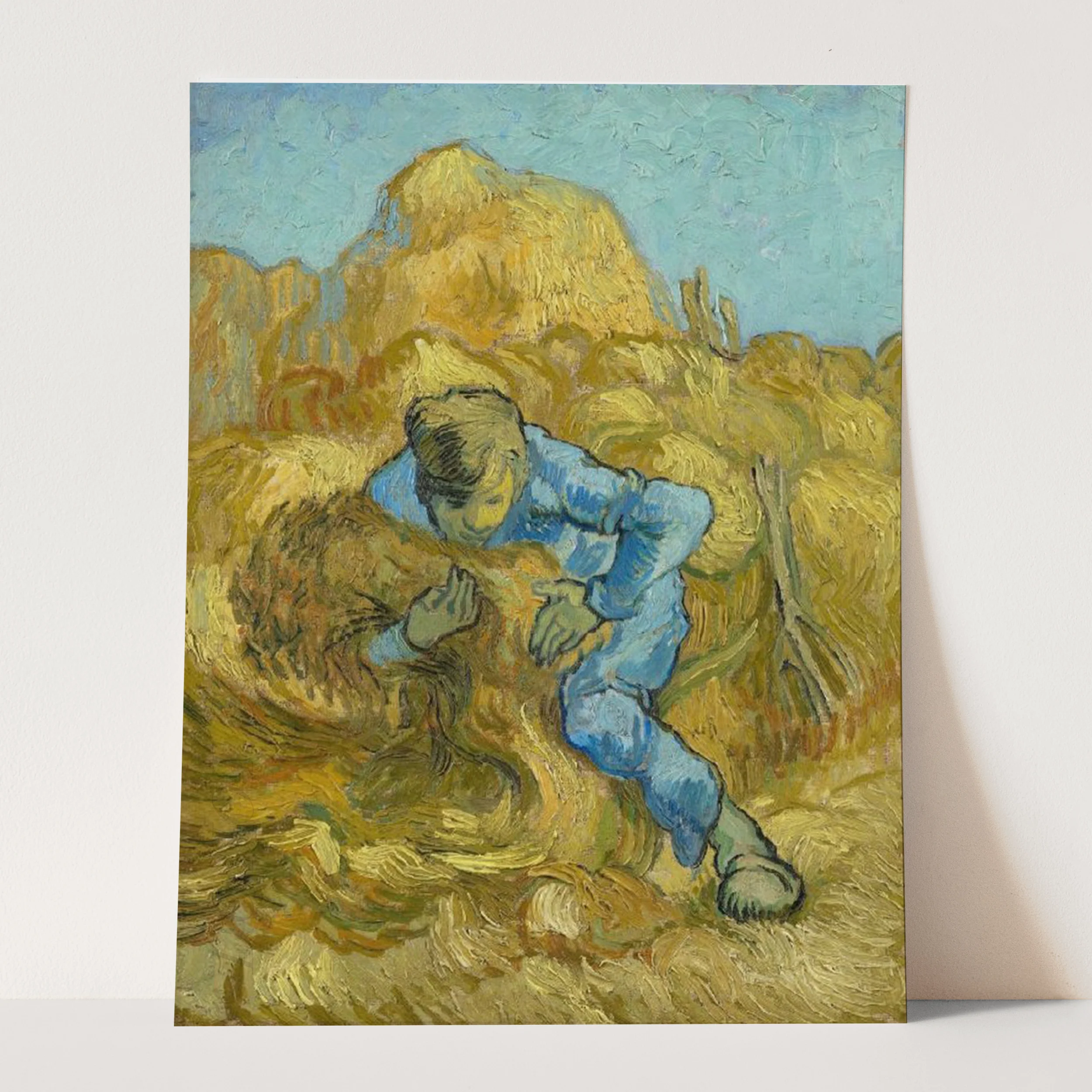 The Sheaf-Binder (1889) by Van Gogh - Image 3