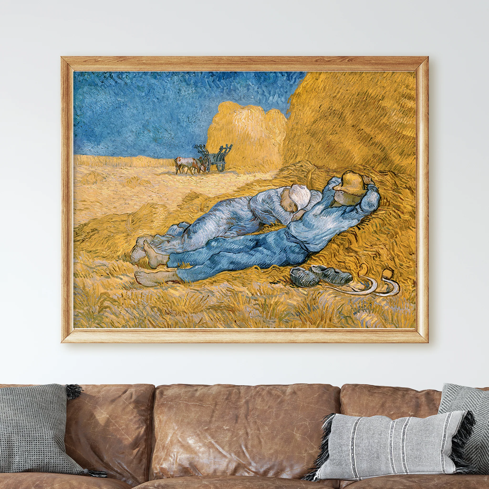 The Siesta (1890) by Van Gogh - Image 2