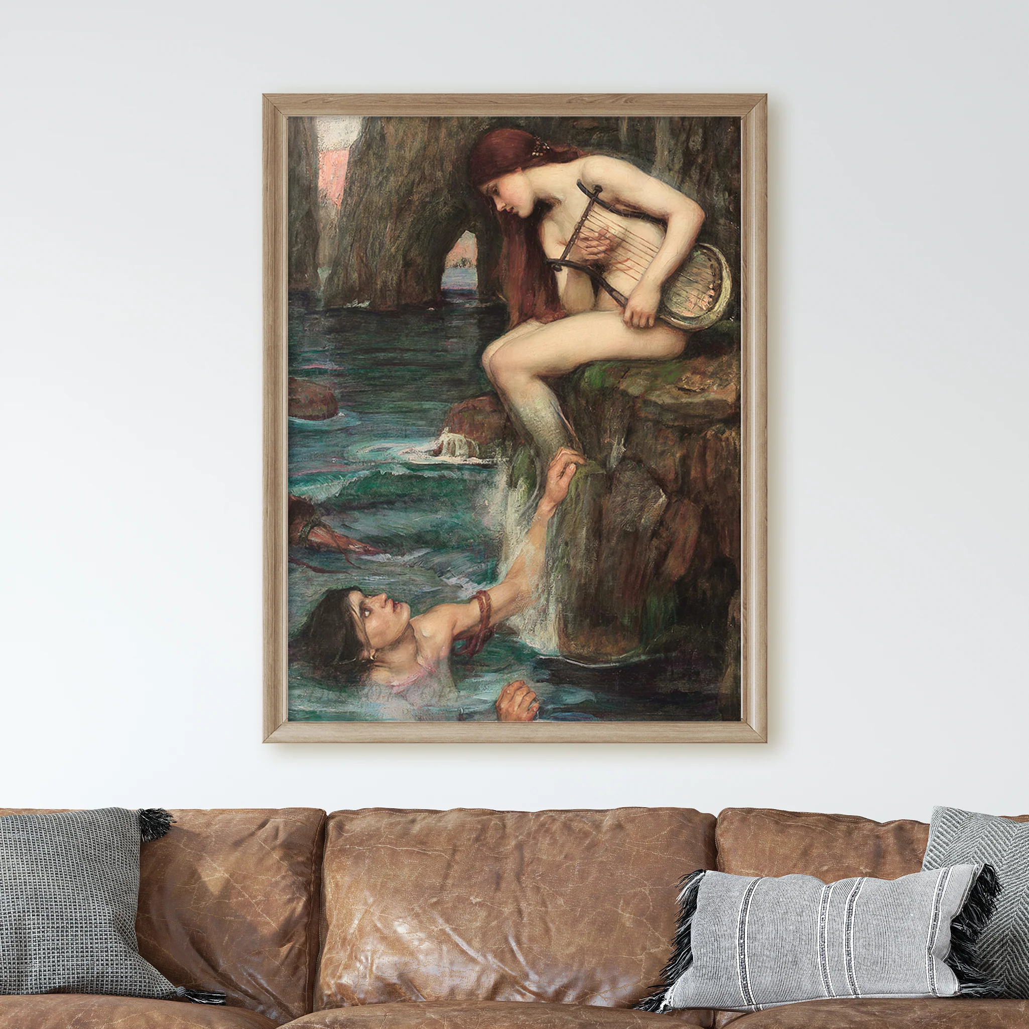 The Siren by John William Waterhouse - Image 2