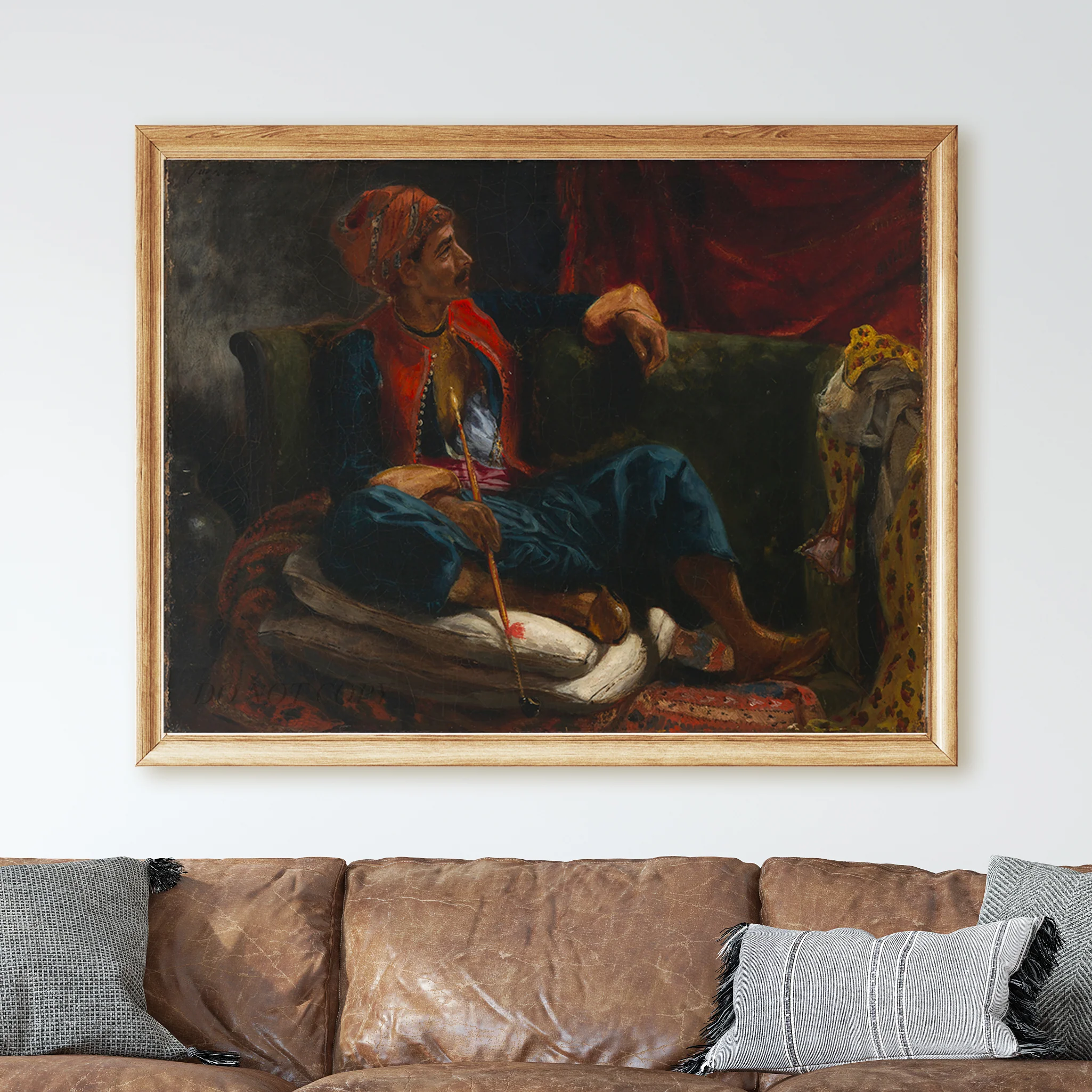 The Smoker by Eugène Delacroix - Image 2