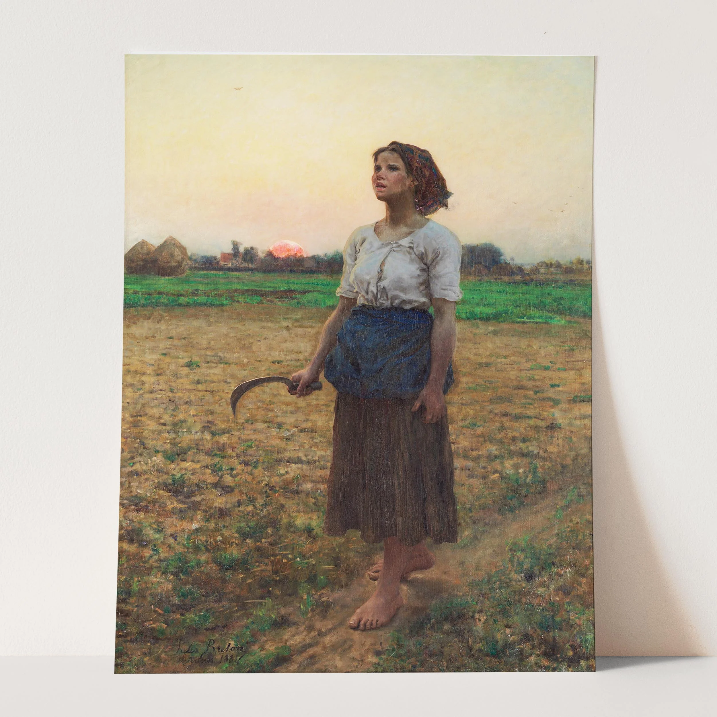 The Song of the Lark by Jules Breton - Image 3