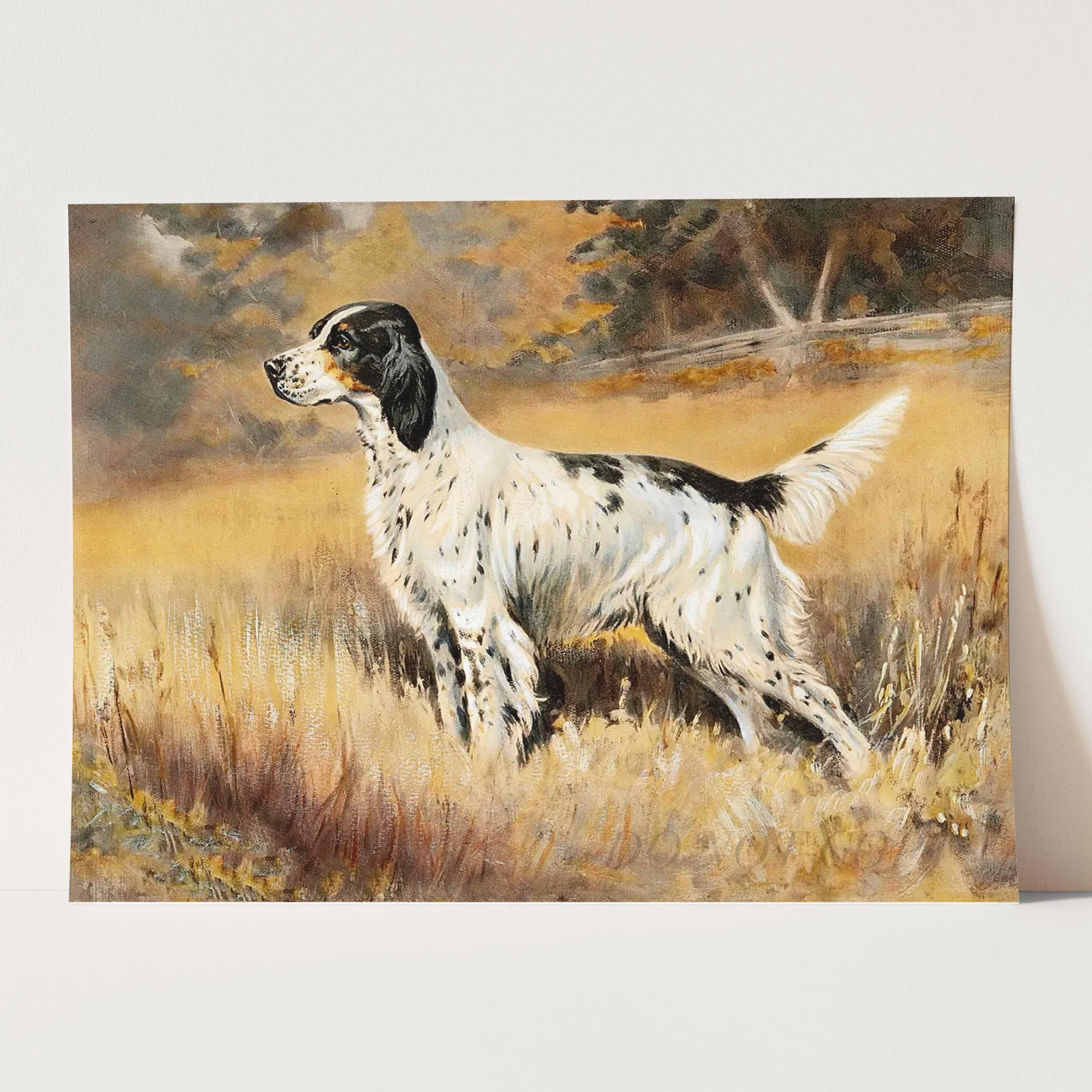 The Steady Spaniel by Edwin Megargee - Image 3
