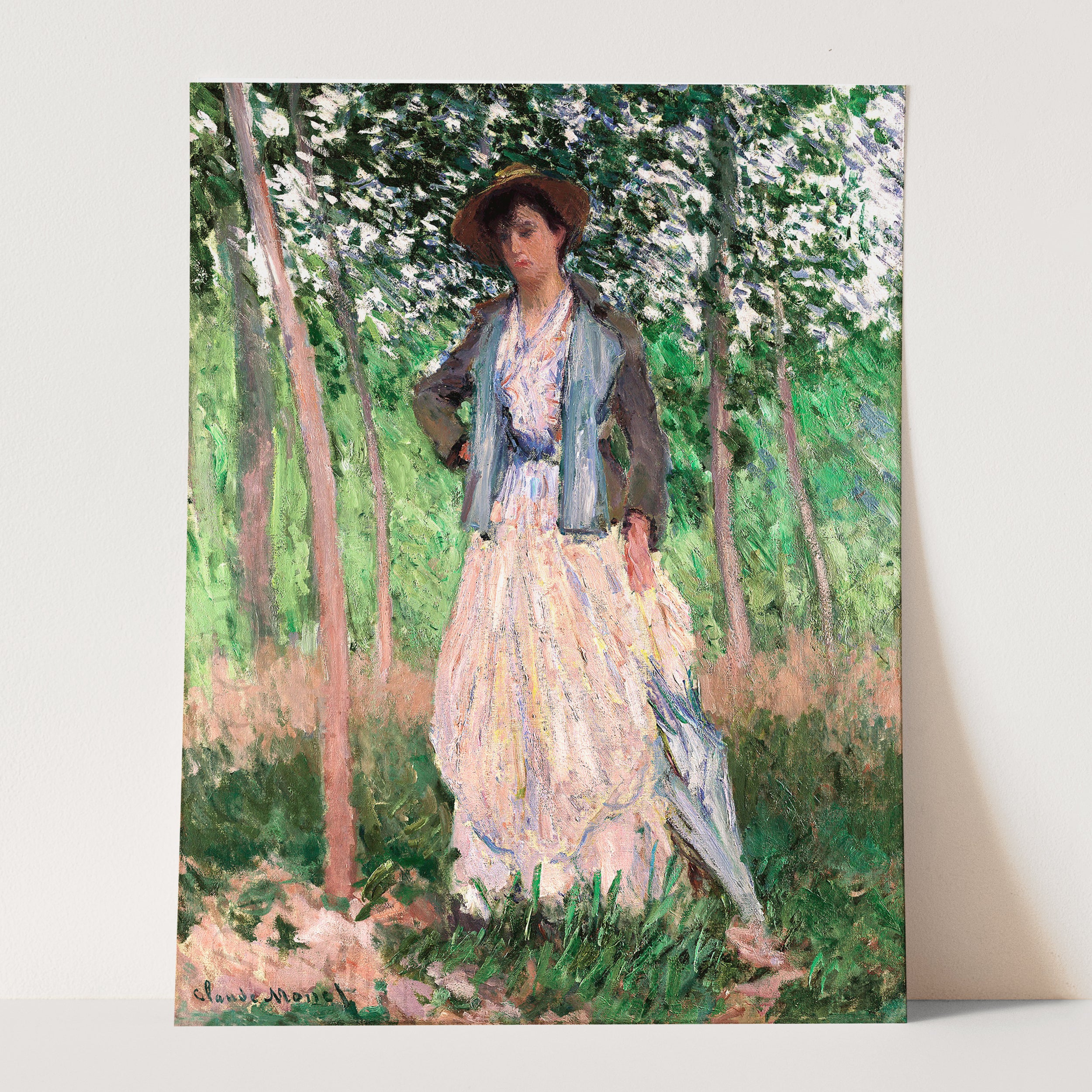 The Stroller (1887) by Claude Monet - Image 3