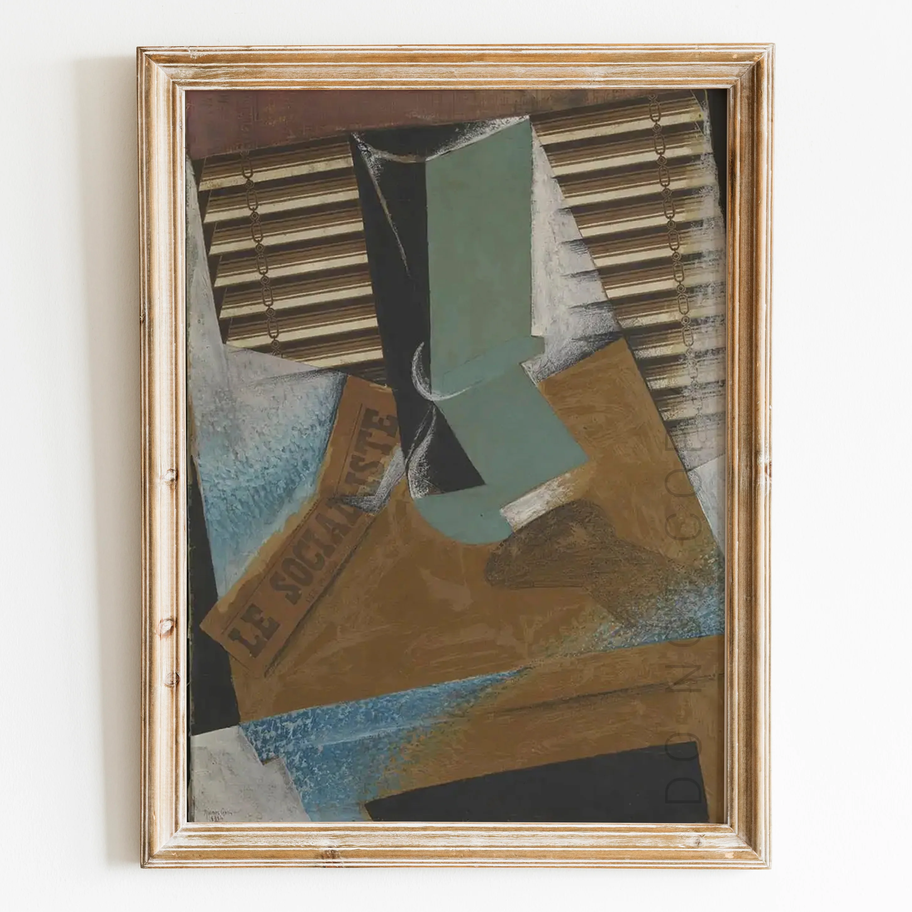 The Sunblind (1914) by Juan Gris