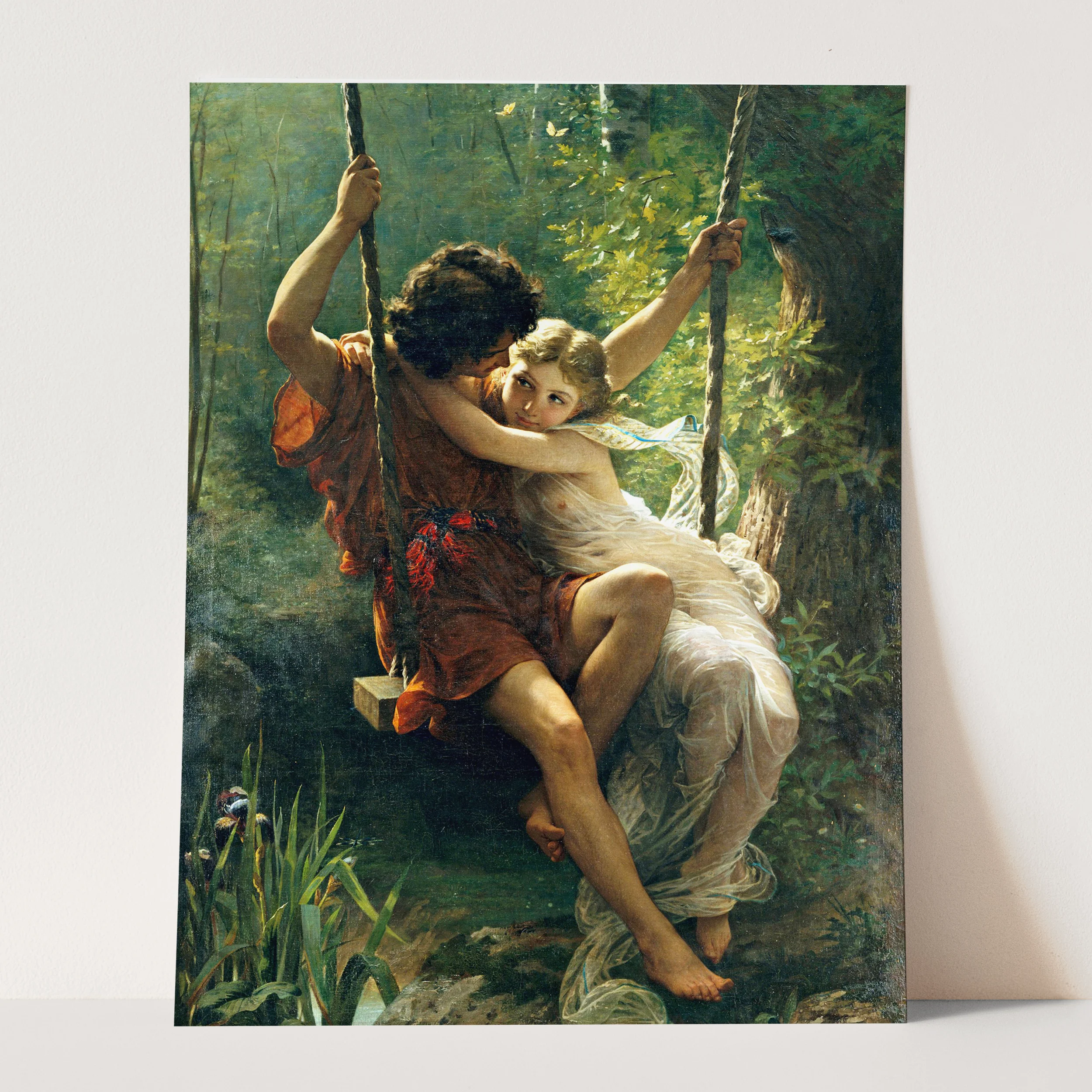 The Swing (Springtime) - Pierre Auguste Cot - Image 3