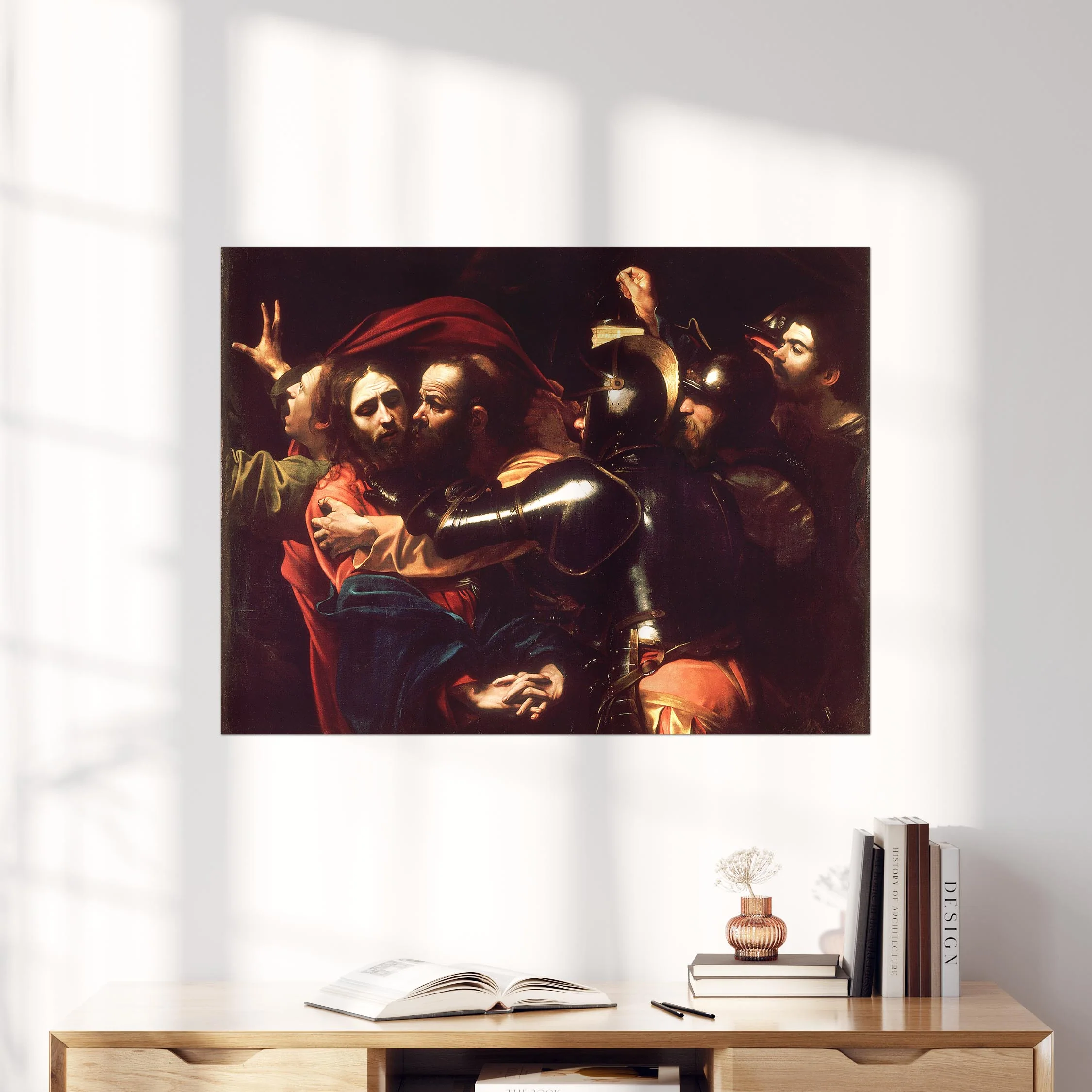 The Taking of Christ by Caravaggio - Image 4