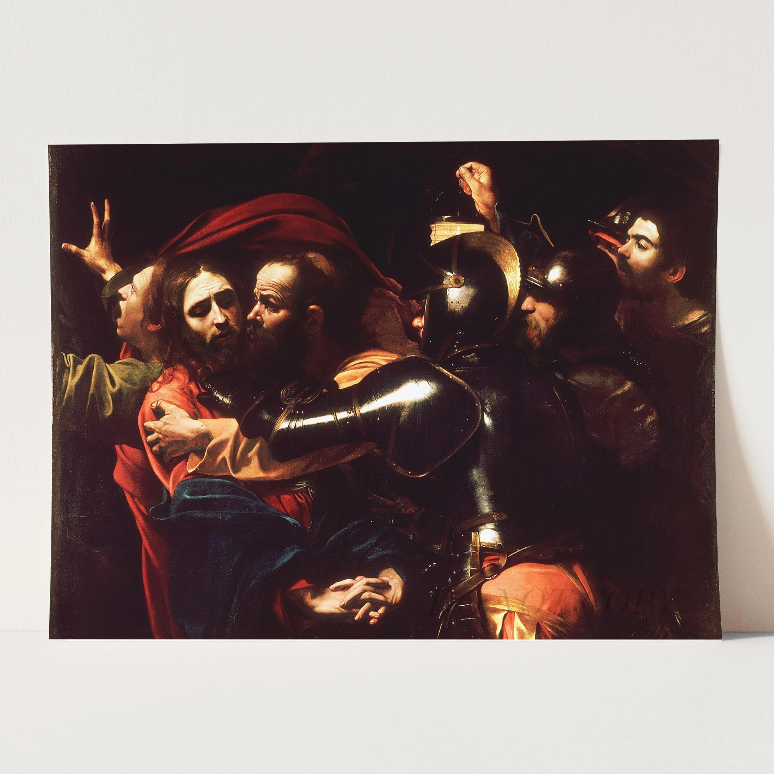 The Taking of Christ by Caravaggio - Image 5