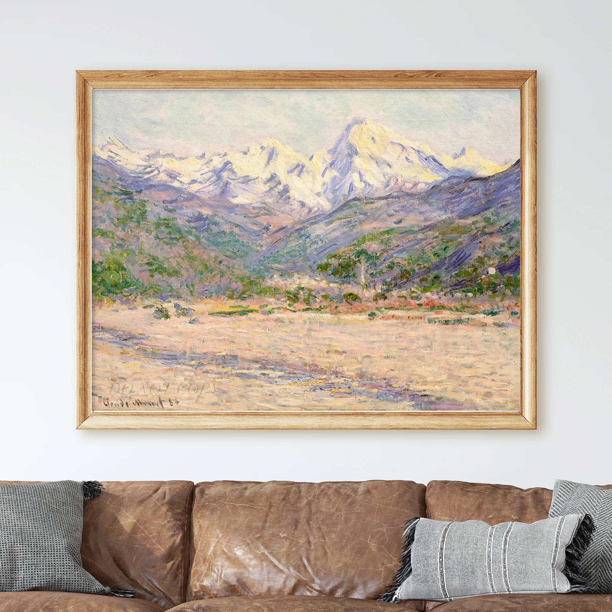 The Valley of the Nervia (1884) by Claude Monet - Image 2