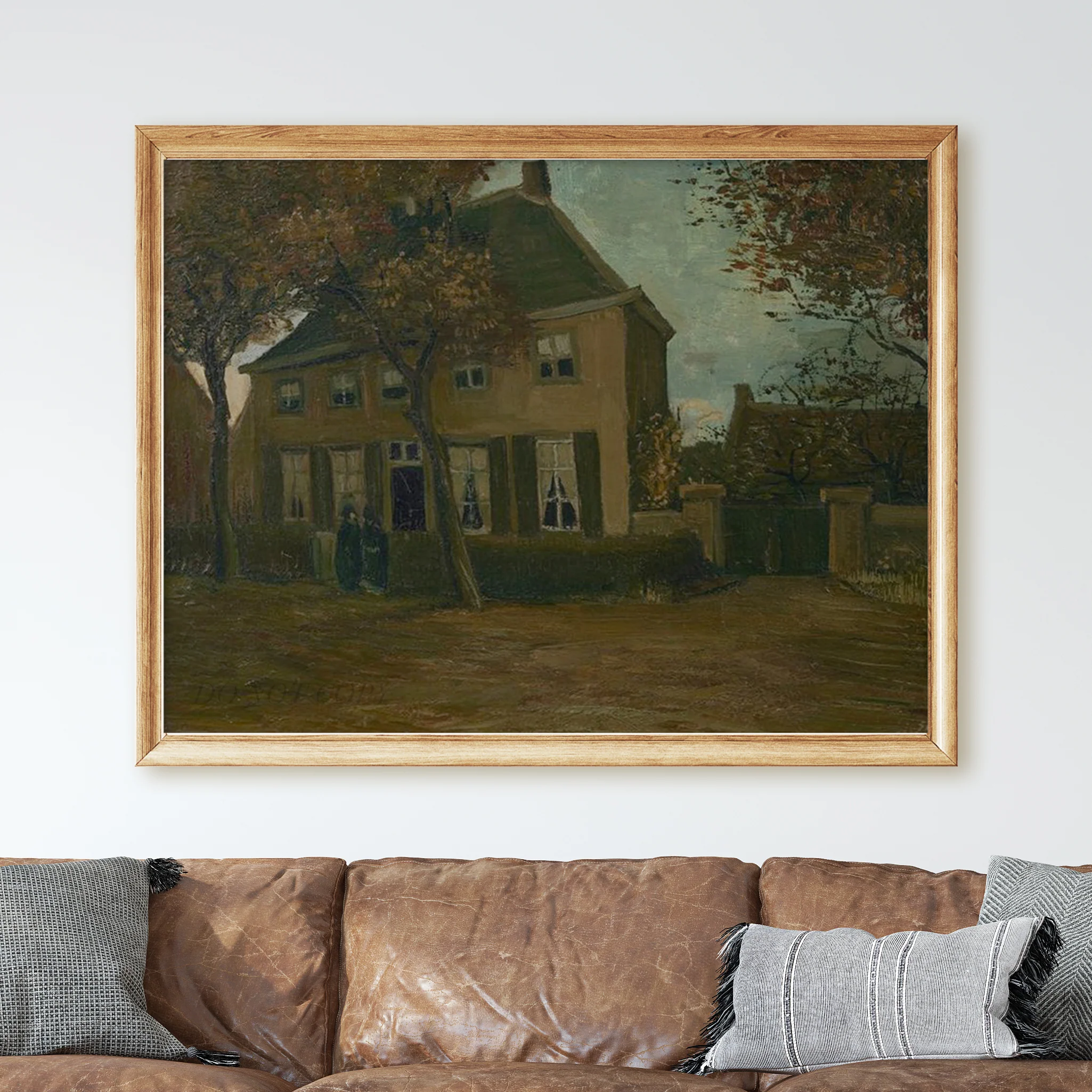 The Vicarage at Nuenen (1885) by Van Gogh - Image 2