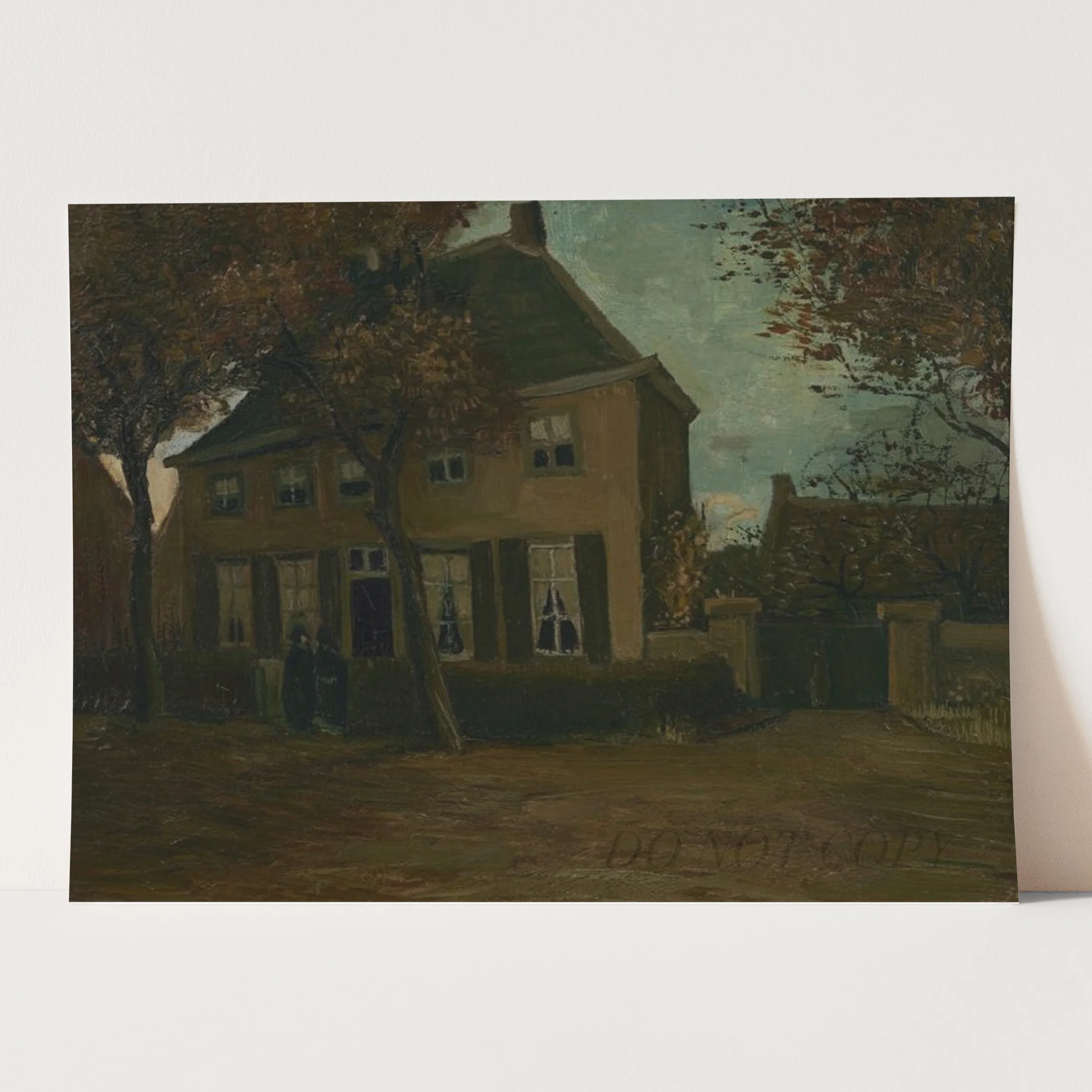 The Vicarage at Nuenen (1885) by Van Gogh - Image 3