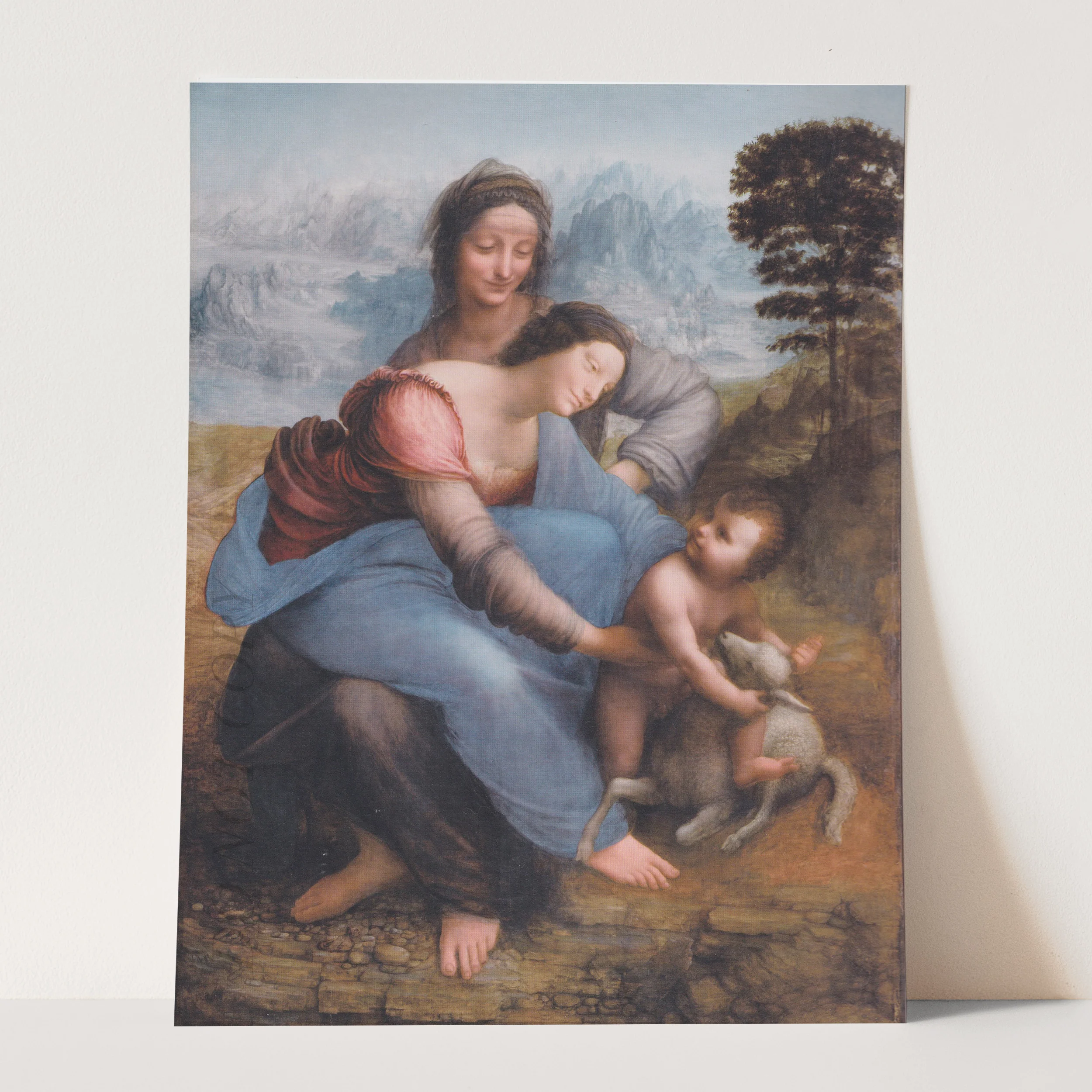 The Virgin and Child with Saint Anne by Leonardo da Vinci - Image 3
