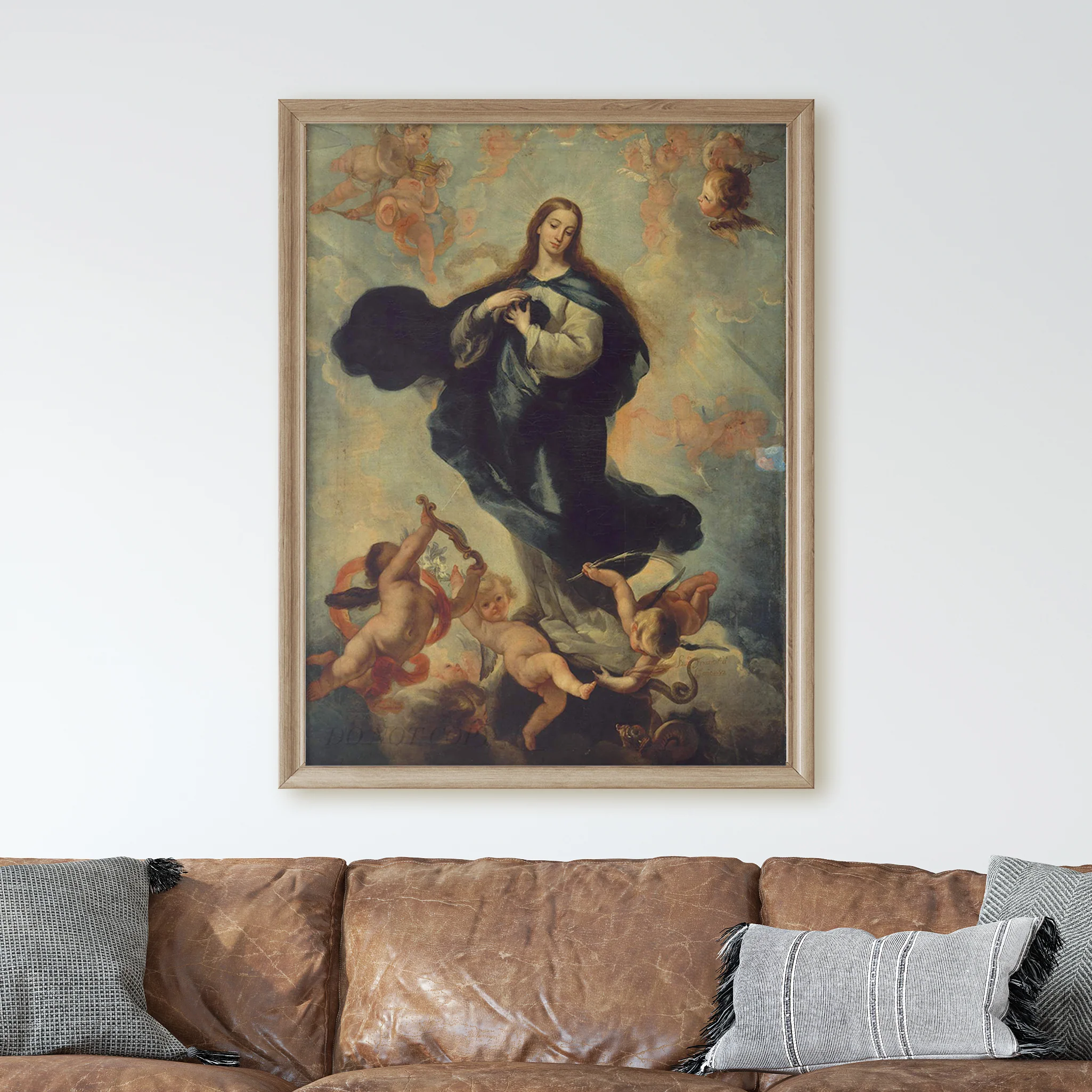 The Virgin of the Immaculate Conception by Francisco Ignacio Ruiz de la Iglesia - Image 2