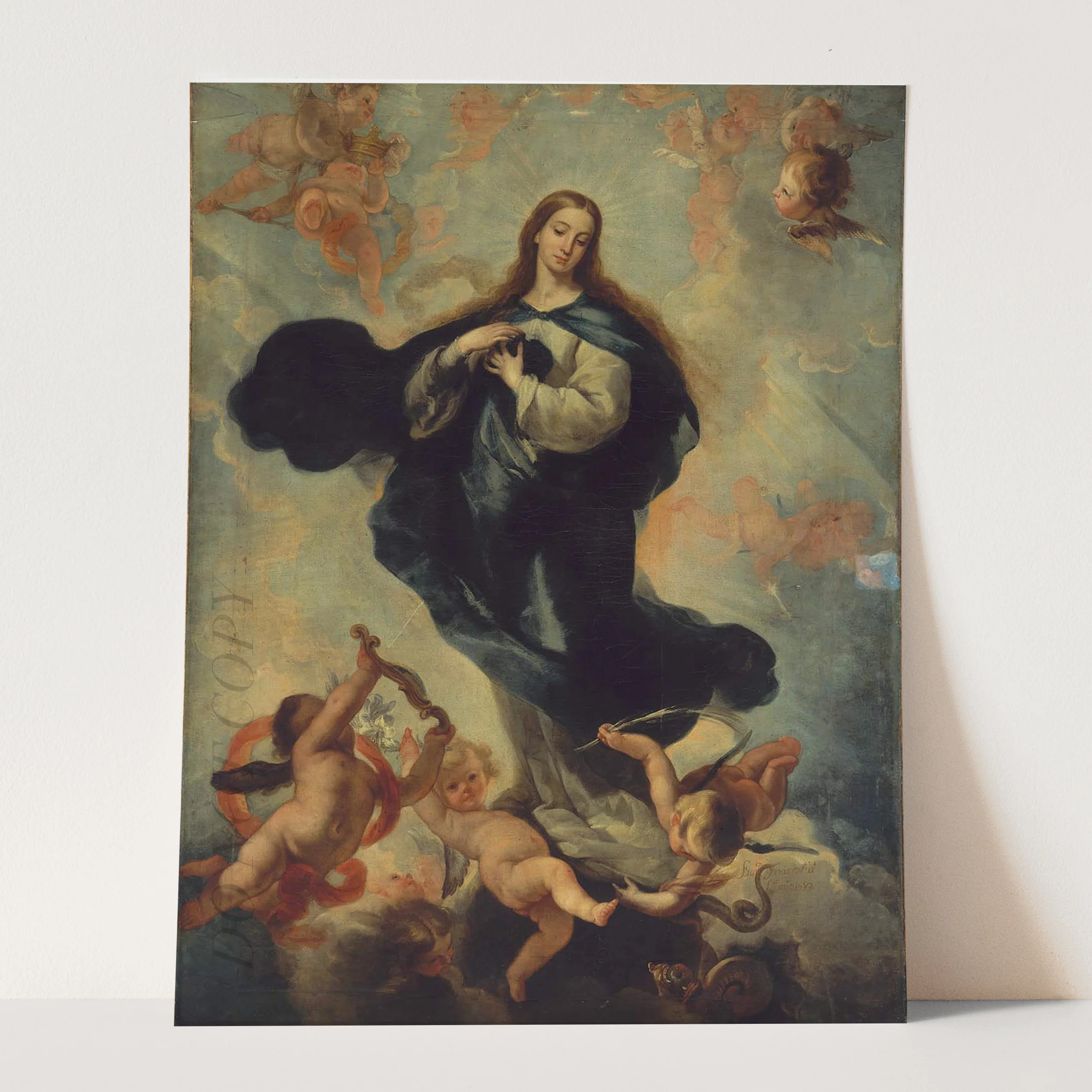 The Virgin of the Immaculate Conception by Francisco Ignacio Ruiz de la Iglesia - Image 3
