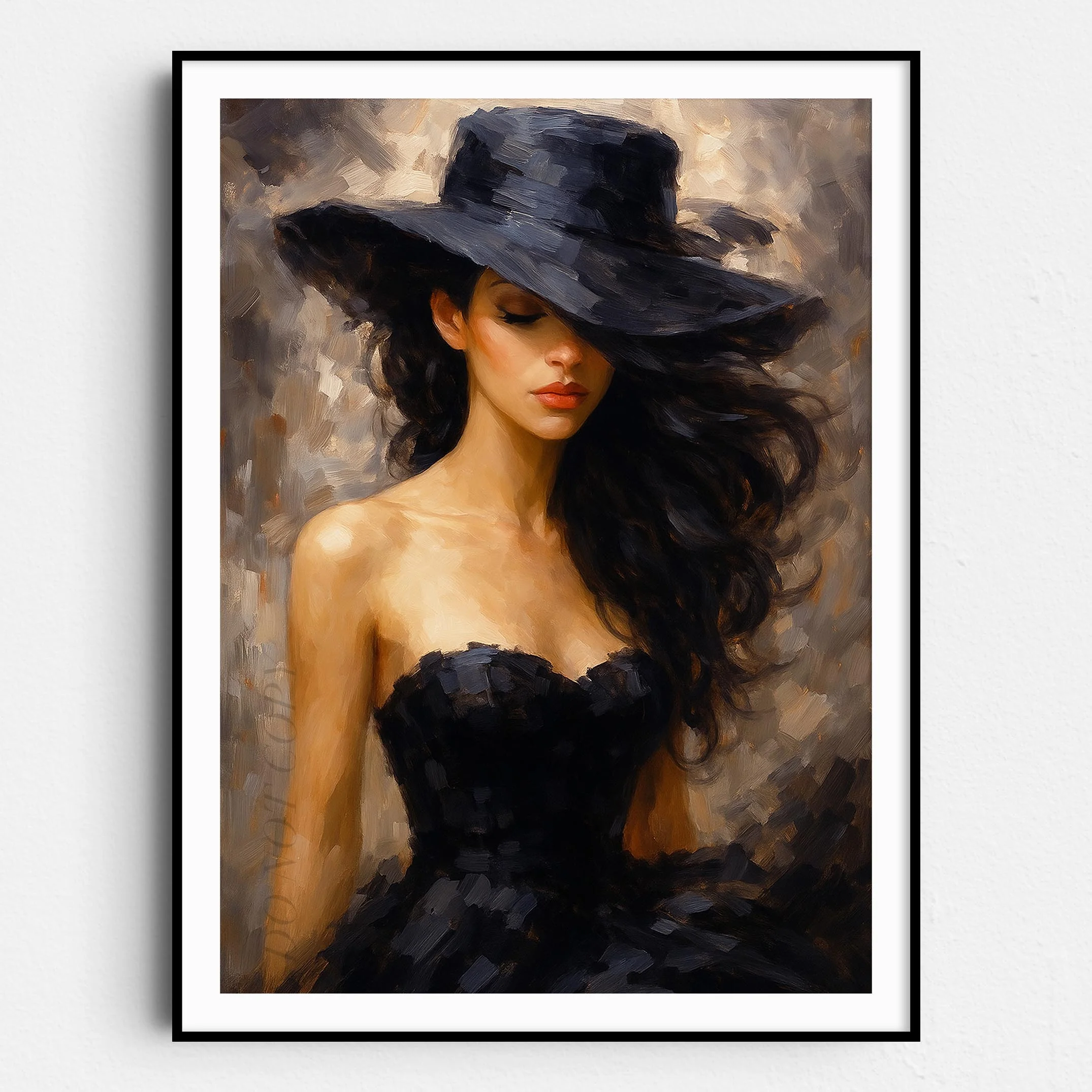 The Woman In The Black Dress
