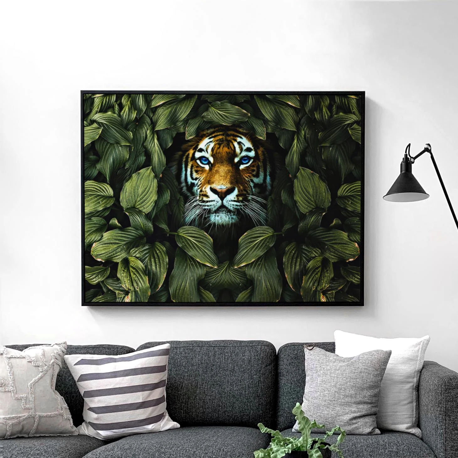 Tiger In The Bushes - Image 2