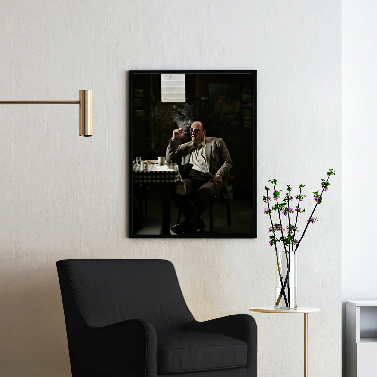 Tony Soprano Smoking A Cigar - Image 2